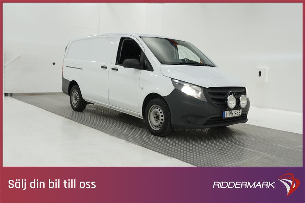 Mercedes-Benz Vito 114 CDI Aut 136hk Lång Värmare Drag exteriör