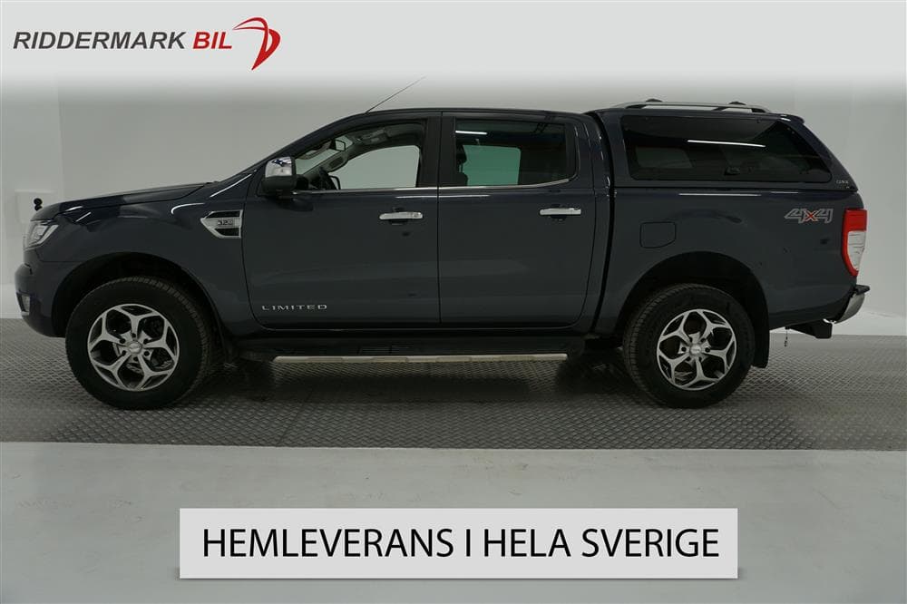Ford Ranger Limited 3.2TDCi Eu6 Aut 4WD 200hk Värmare Drag
