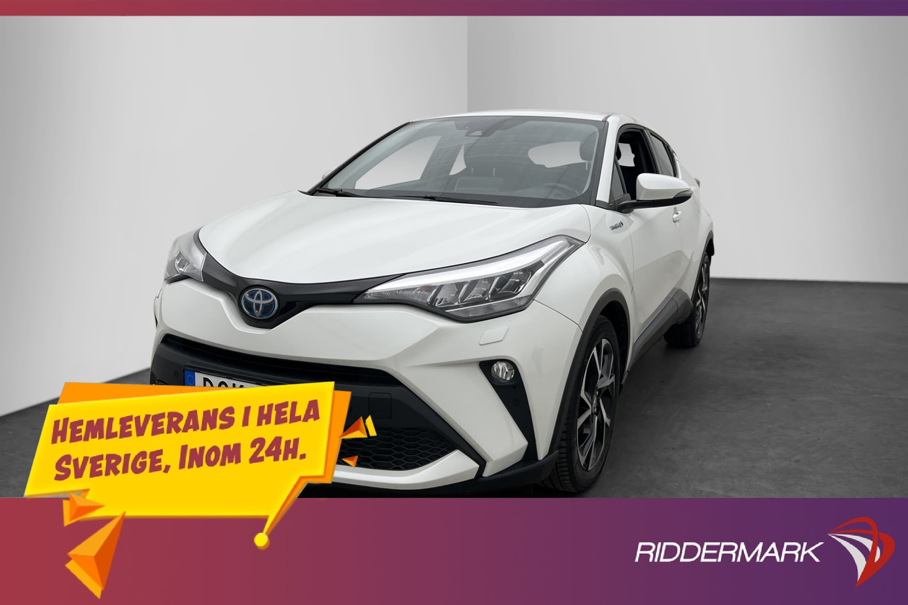 Toyota C-HR Hybrid 122hk X-Edition Kamera Rattvärme 1-Ägare 