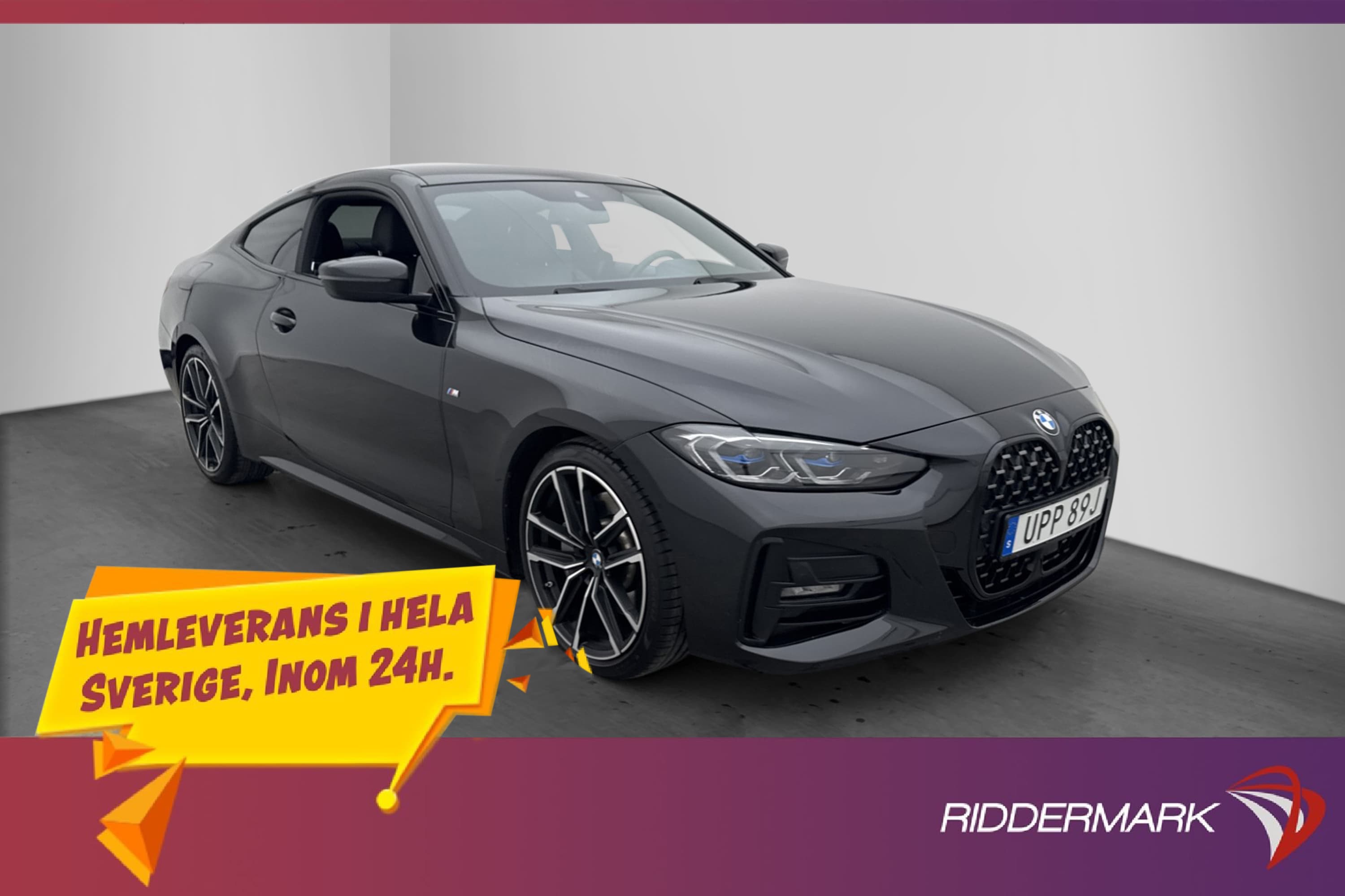 BMW 430 i xDrive 245hk M Sport Kamera CarPlay Drag Navi