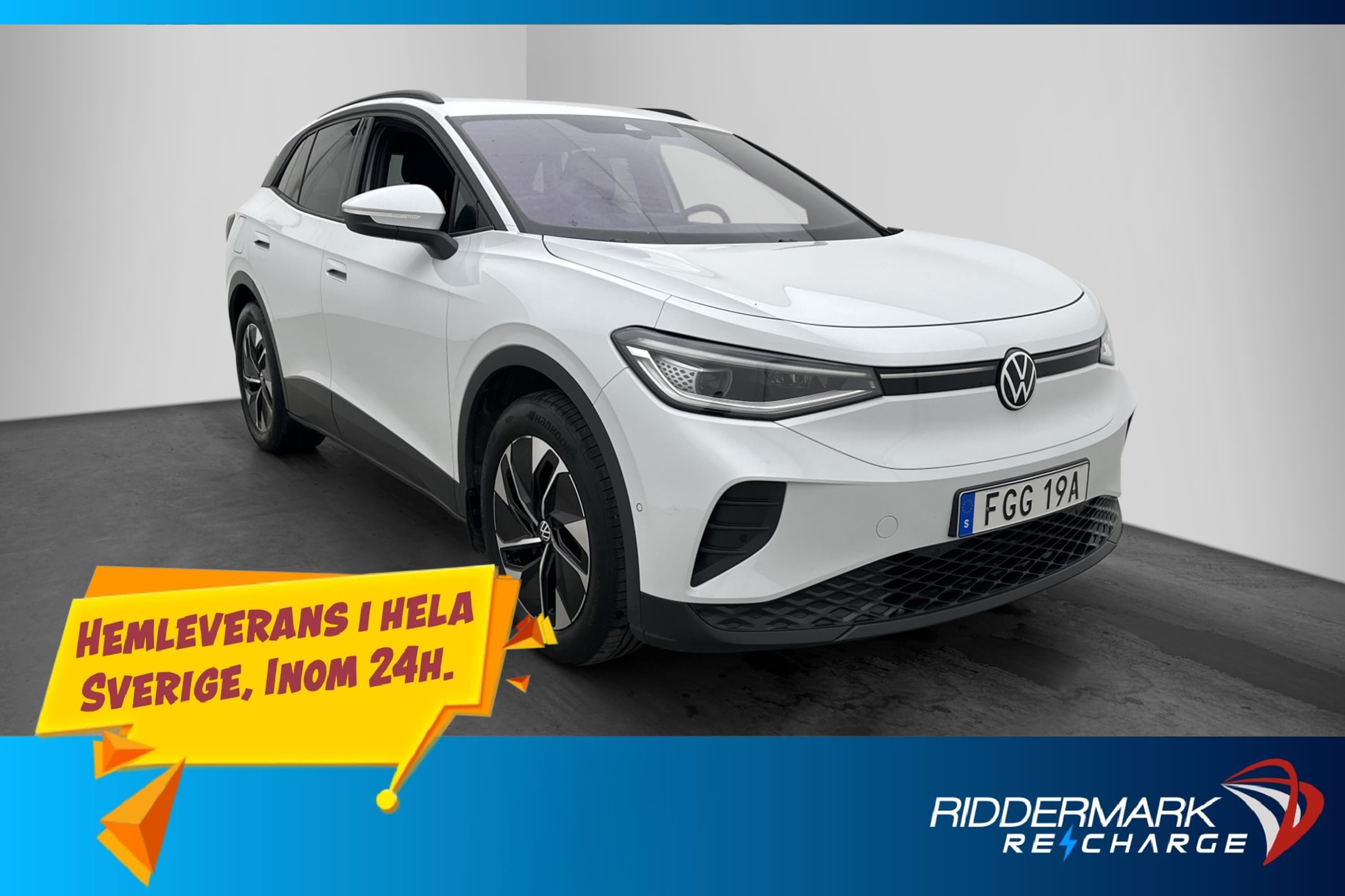 Volkswagen ID.4 Pro 4Motion Värmare Kamera CarPlay MOMS