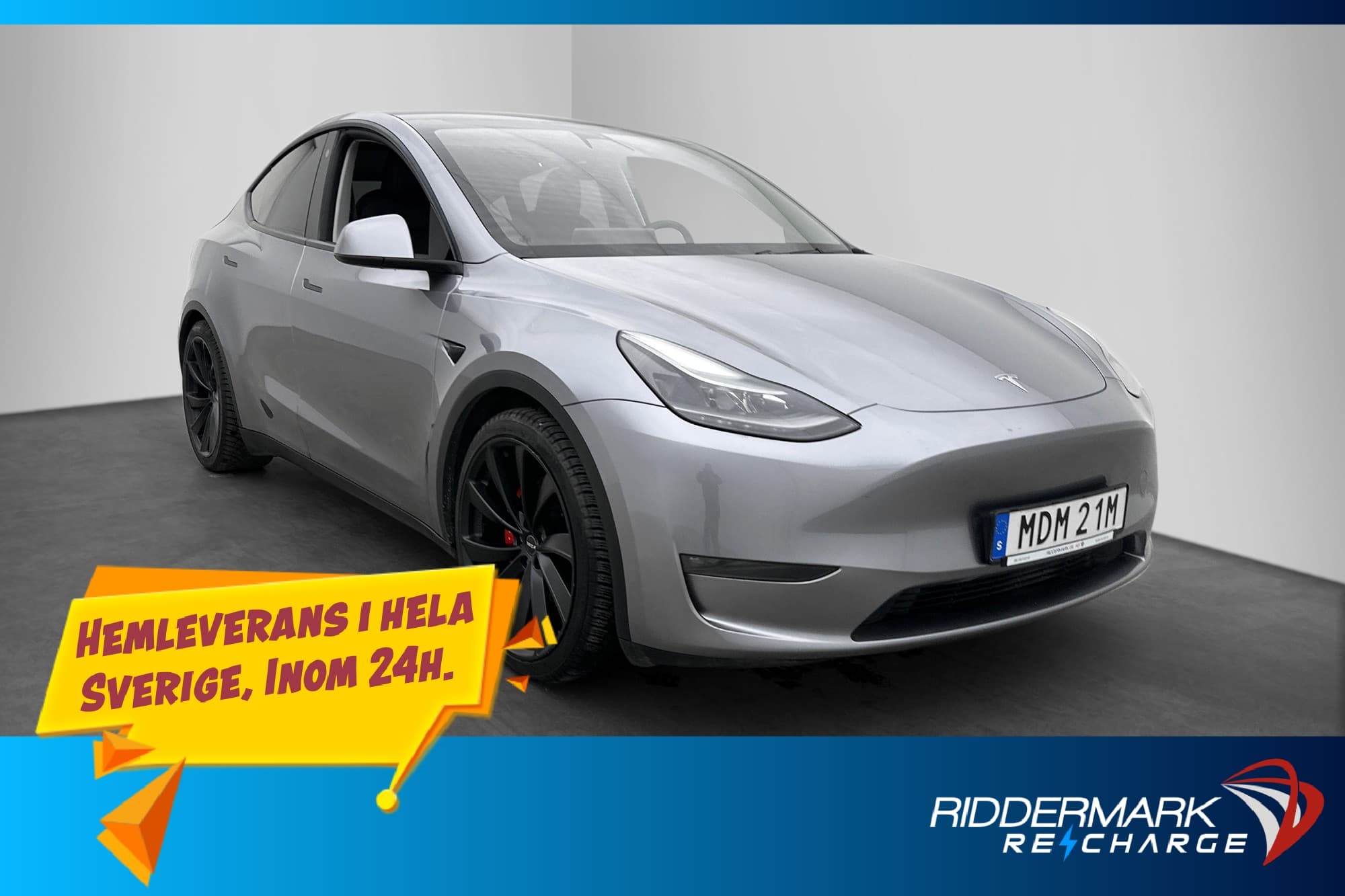 Tesla Model Y Performance AWD Svensksåld Autopilot Pano Drag