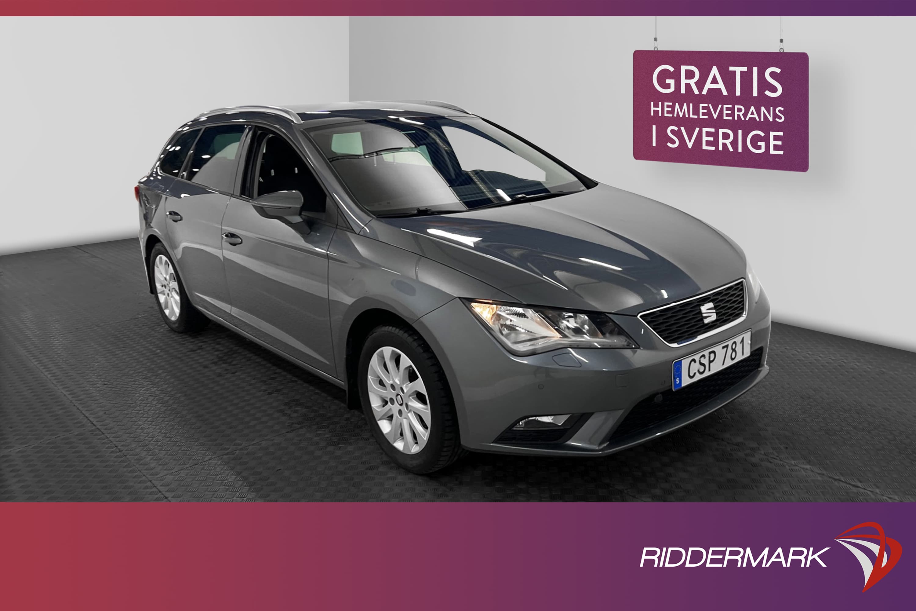 SEAT Leon ST 1.2 TSI 110hk Värmare Sensorer Dragkrok Välserv