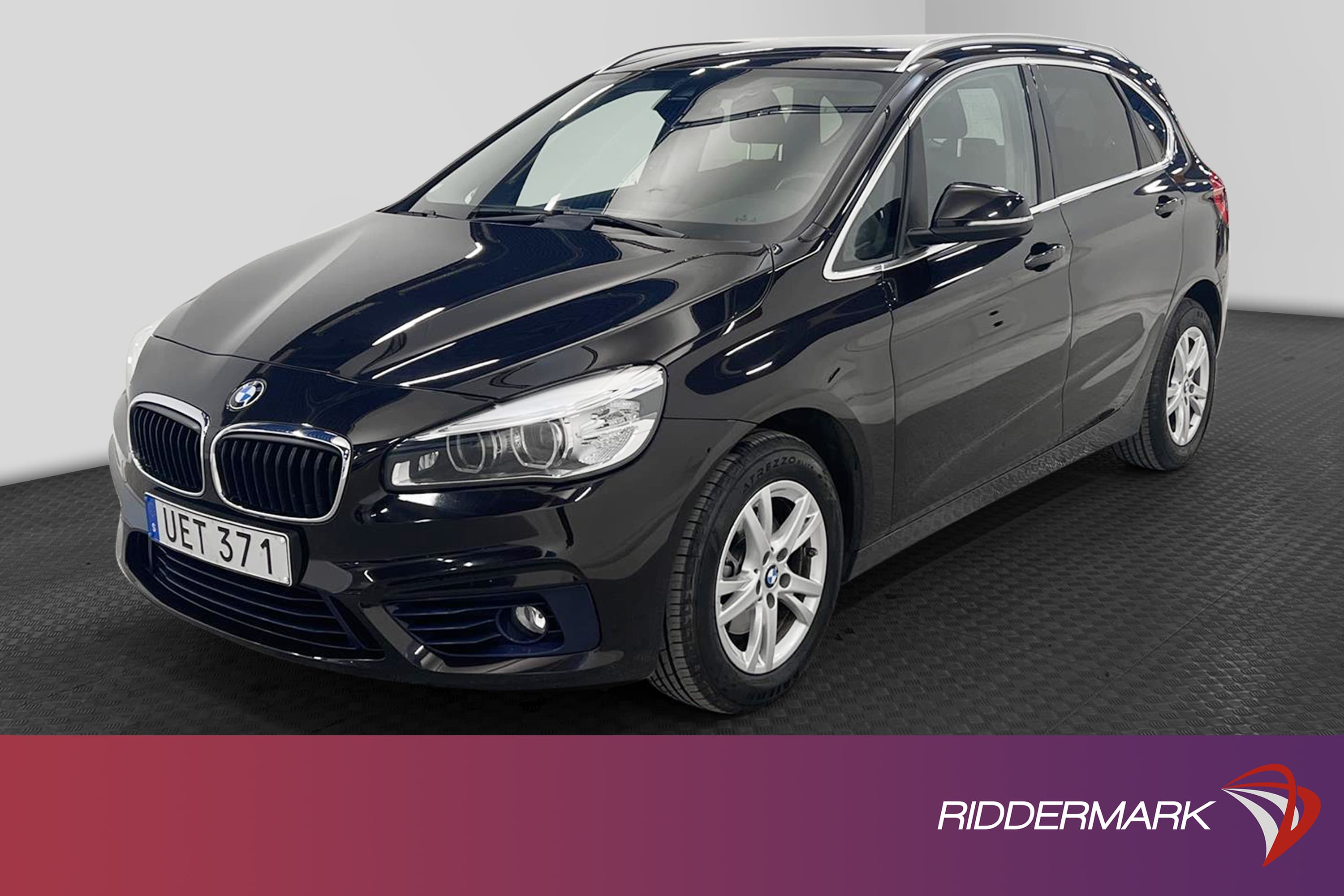 BMW 218d Active Tourer  Drag P-sensorer Rattvärme 0.41l/milexteriör