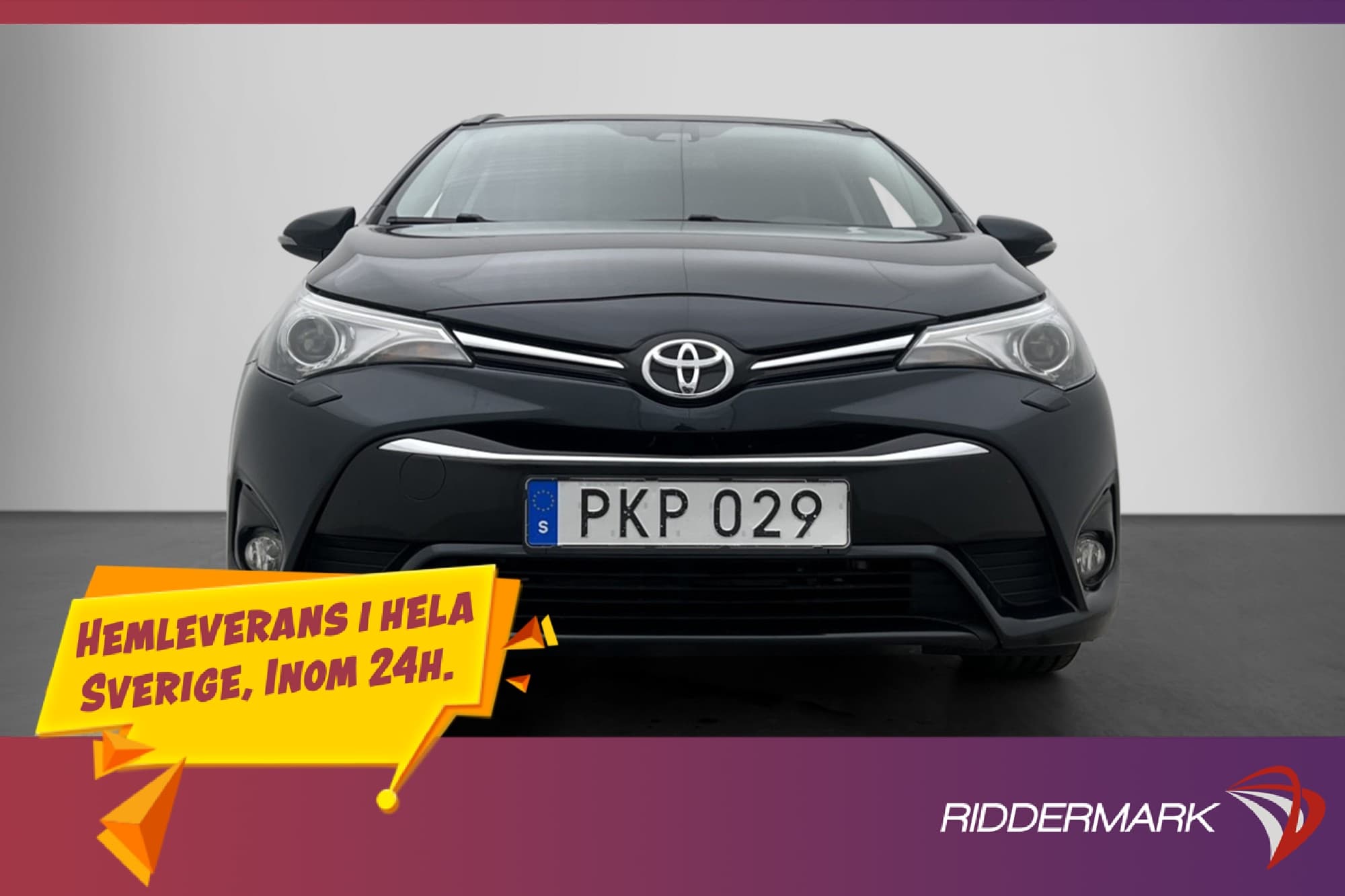 Toyota Avensis Kombi 1.8 147hk Active Plus Kamera Skinn