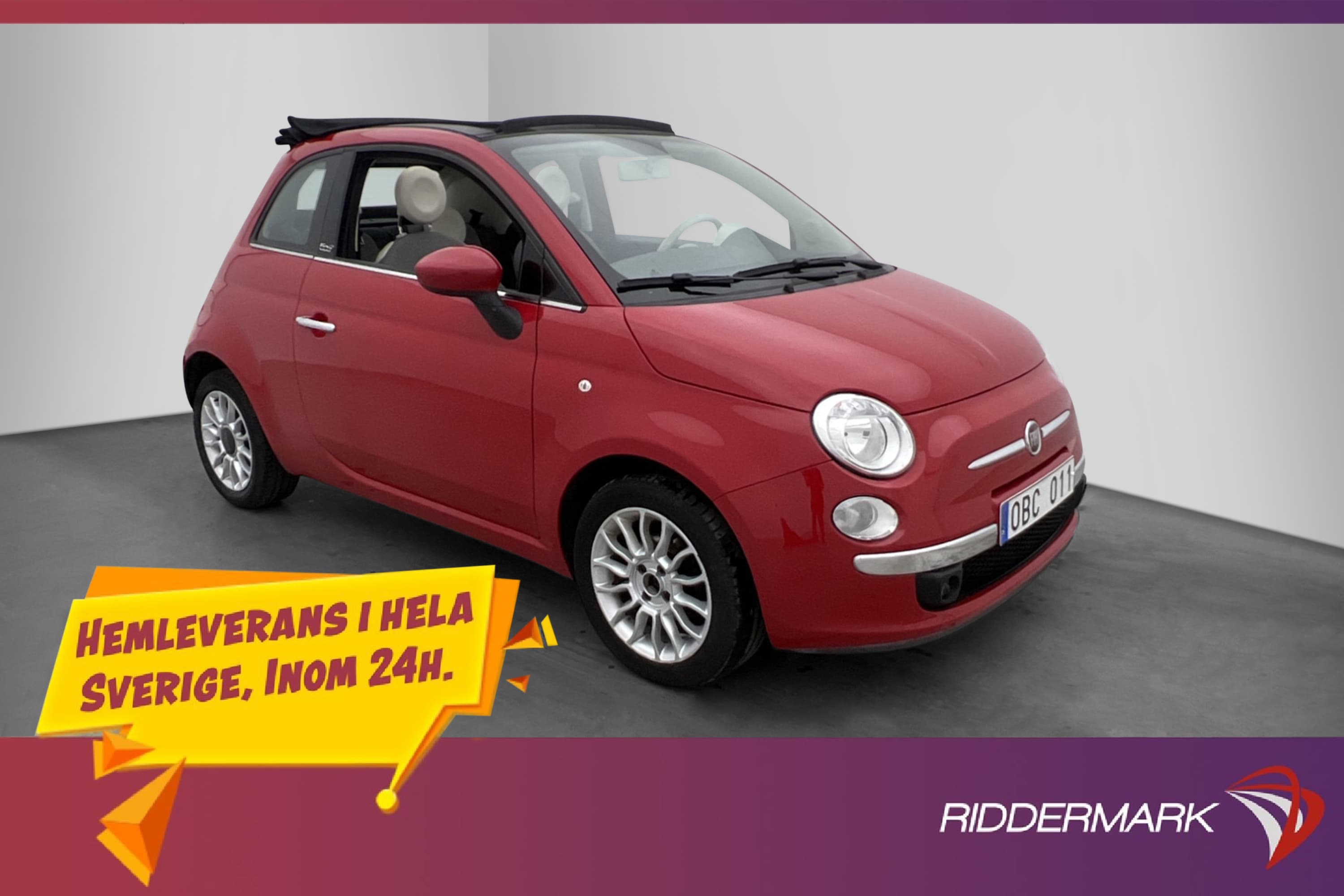 Fiat 500C 1.2 8V 69hk