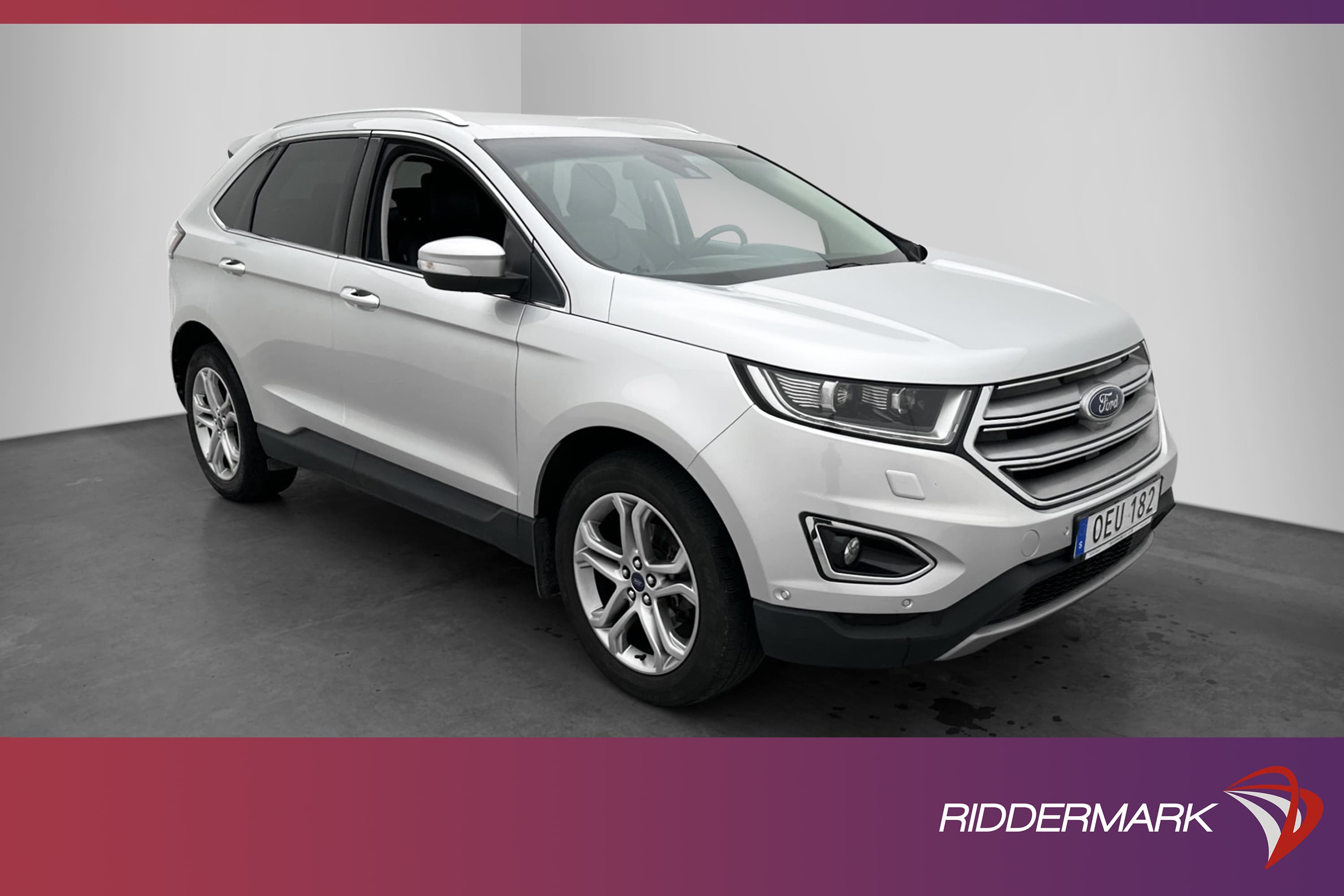 Ford Edge 2.0 AWD 210hk Titanium Kamera Drag Skinn Rattvärme