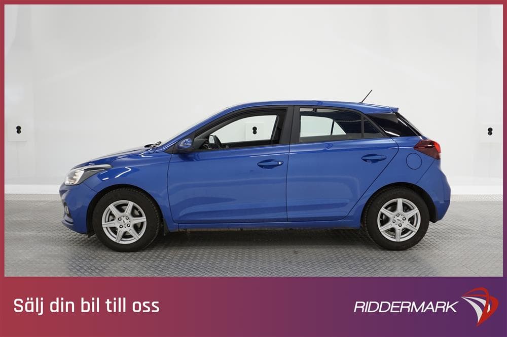 Hyundai i20 1.0 100hk Auto M-värm Välserv Rattvärm 0,52l/mil