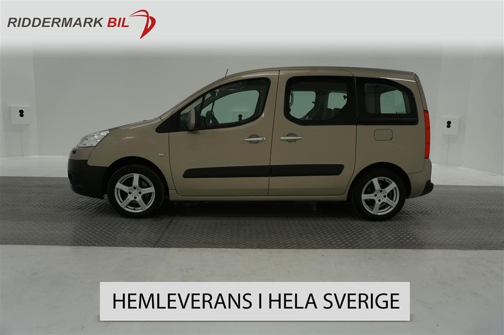 Peugeot Partner Tepee 1.6 110hk PDC Drag 0.68l/mil