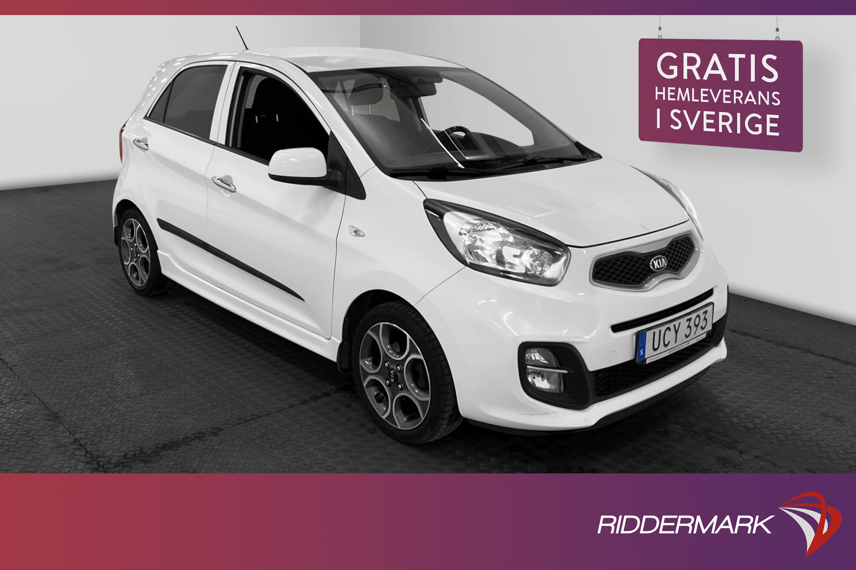 Kia Picanto 5-dörrar 1.2 CVVT 86hk