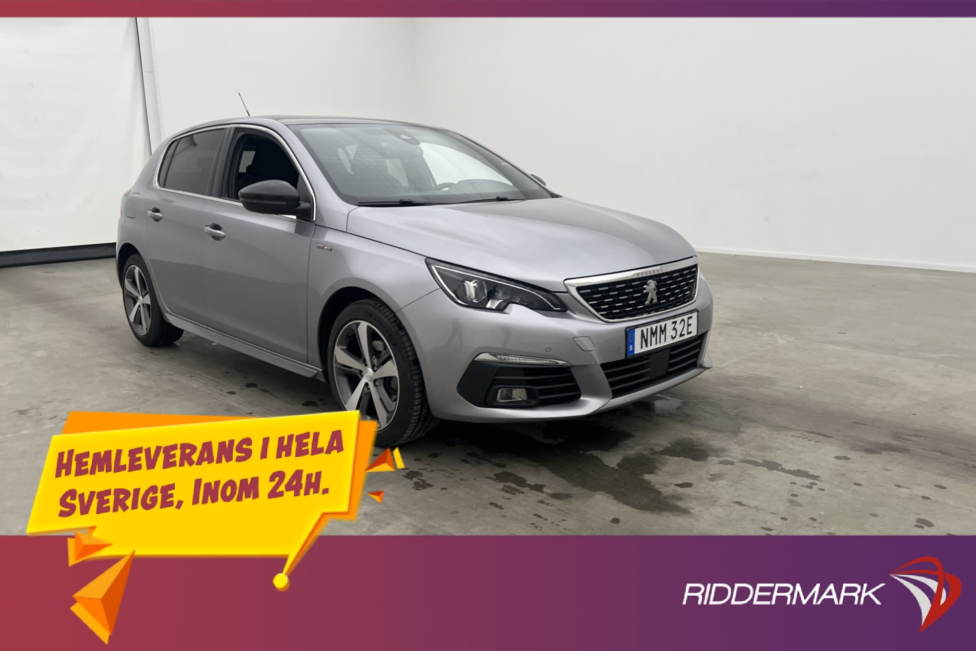 Peugeot 308 1.2  131hk GT-Line Panorama CarPlay Sensorer