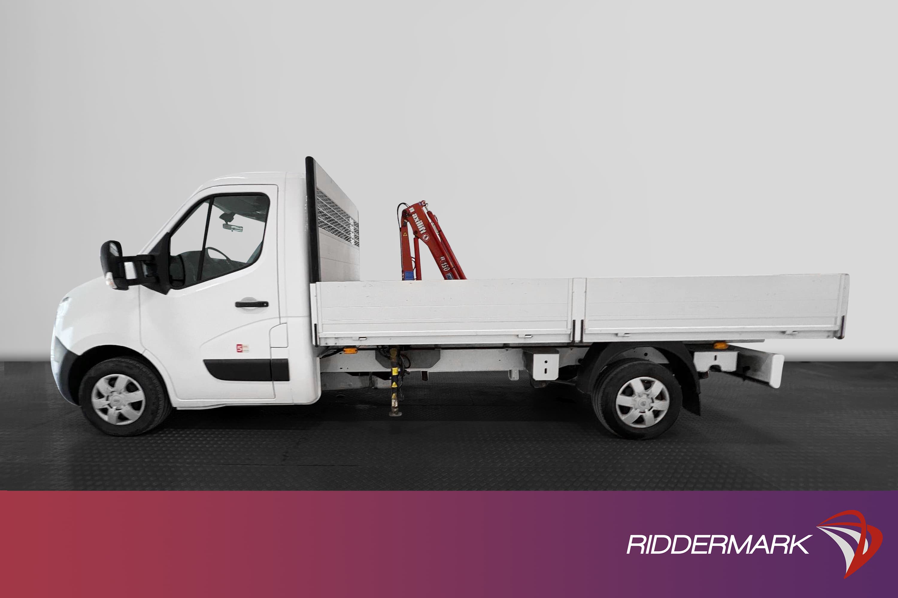 Nissan NV400 KranBil L4 2.3 dCi 170hk Värmare 3-Sits Moms 