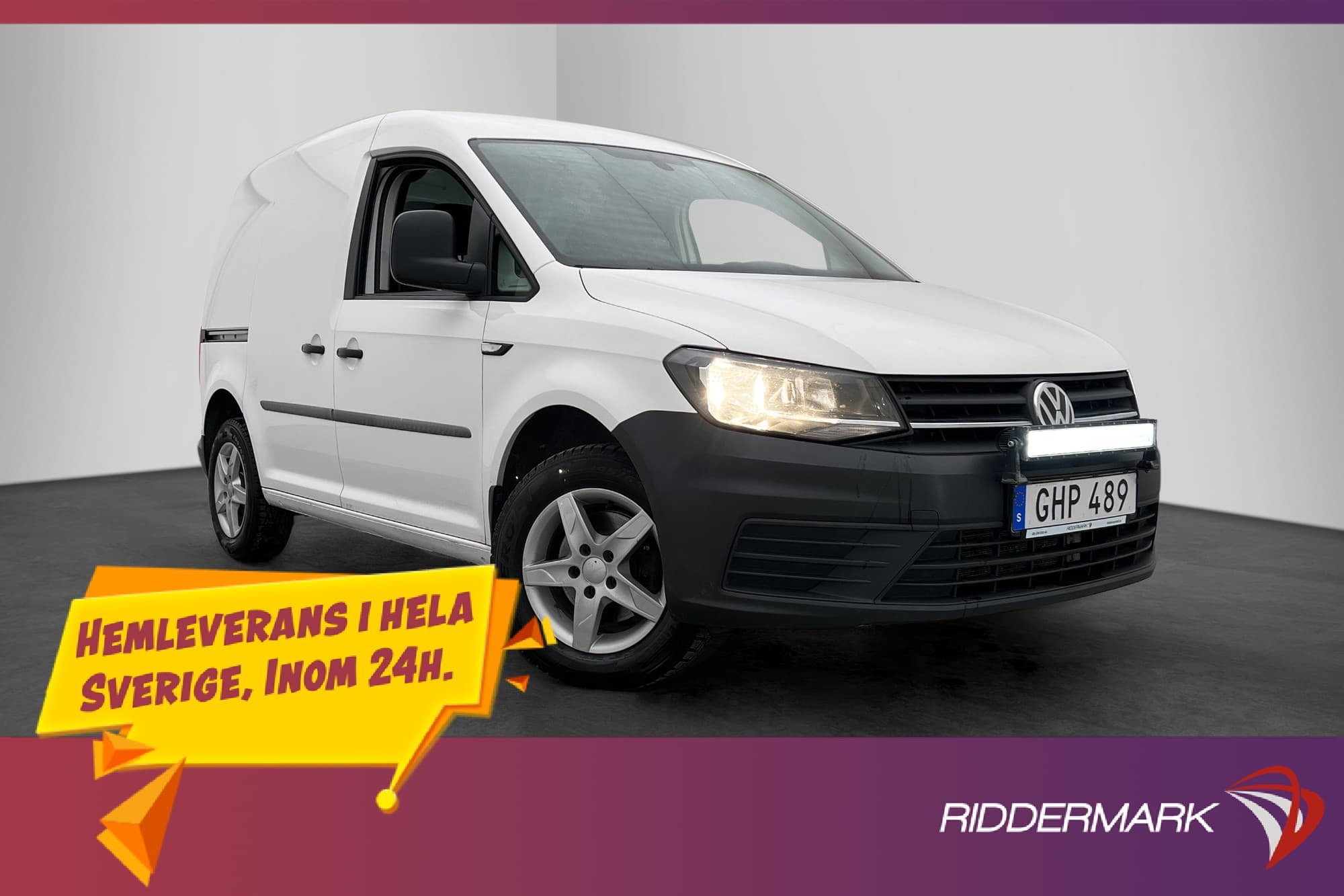 Volkswagen Caddy 2.0TDI Värmare Dragkrok PDC Bluetooth Moms