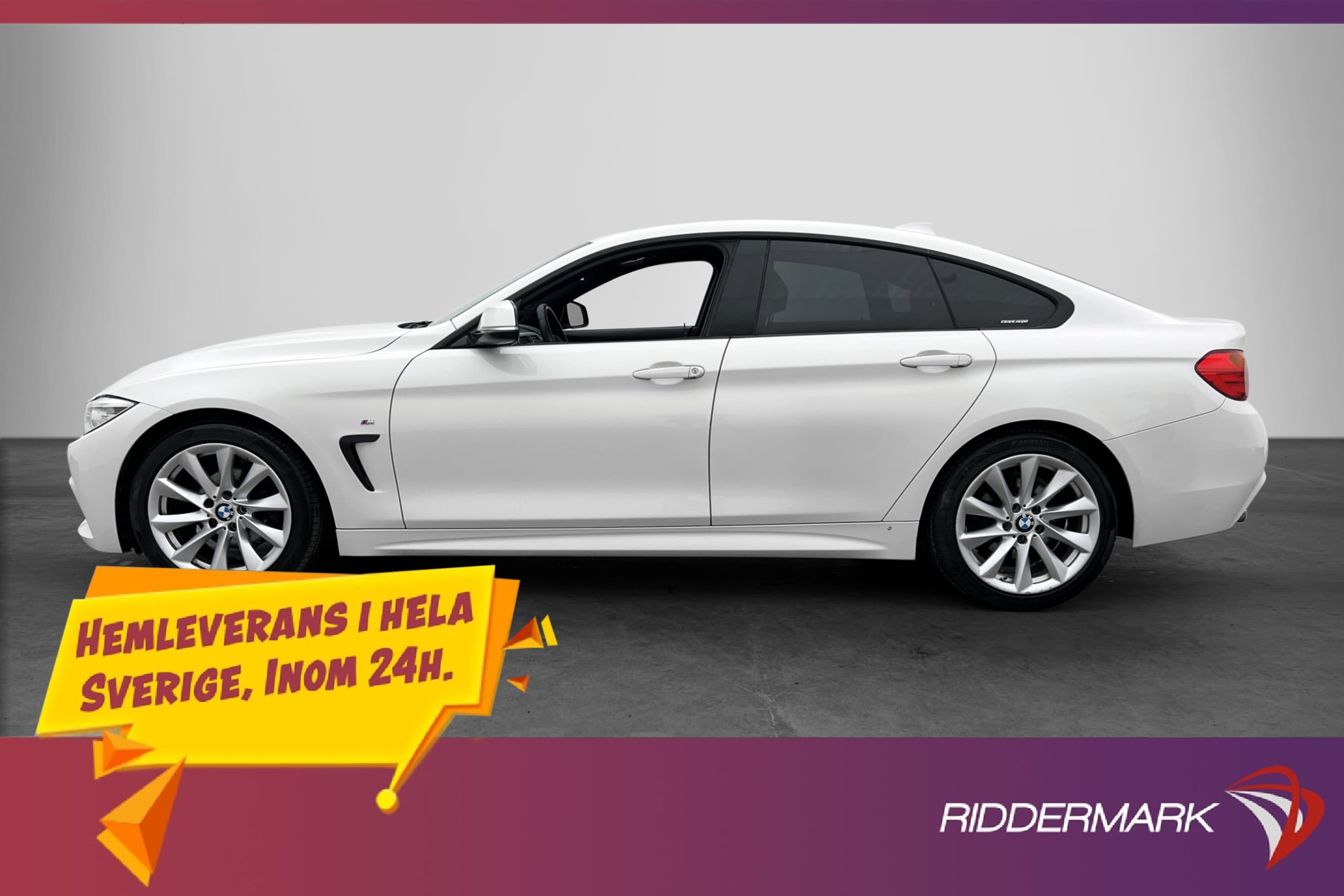 BMW 420d GC 190hk  M-sport Skinn Drag Sensorer Bluetooth 