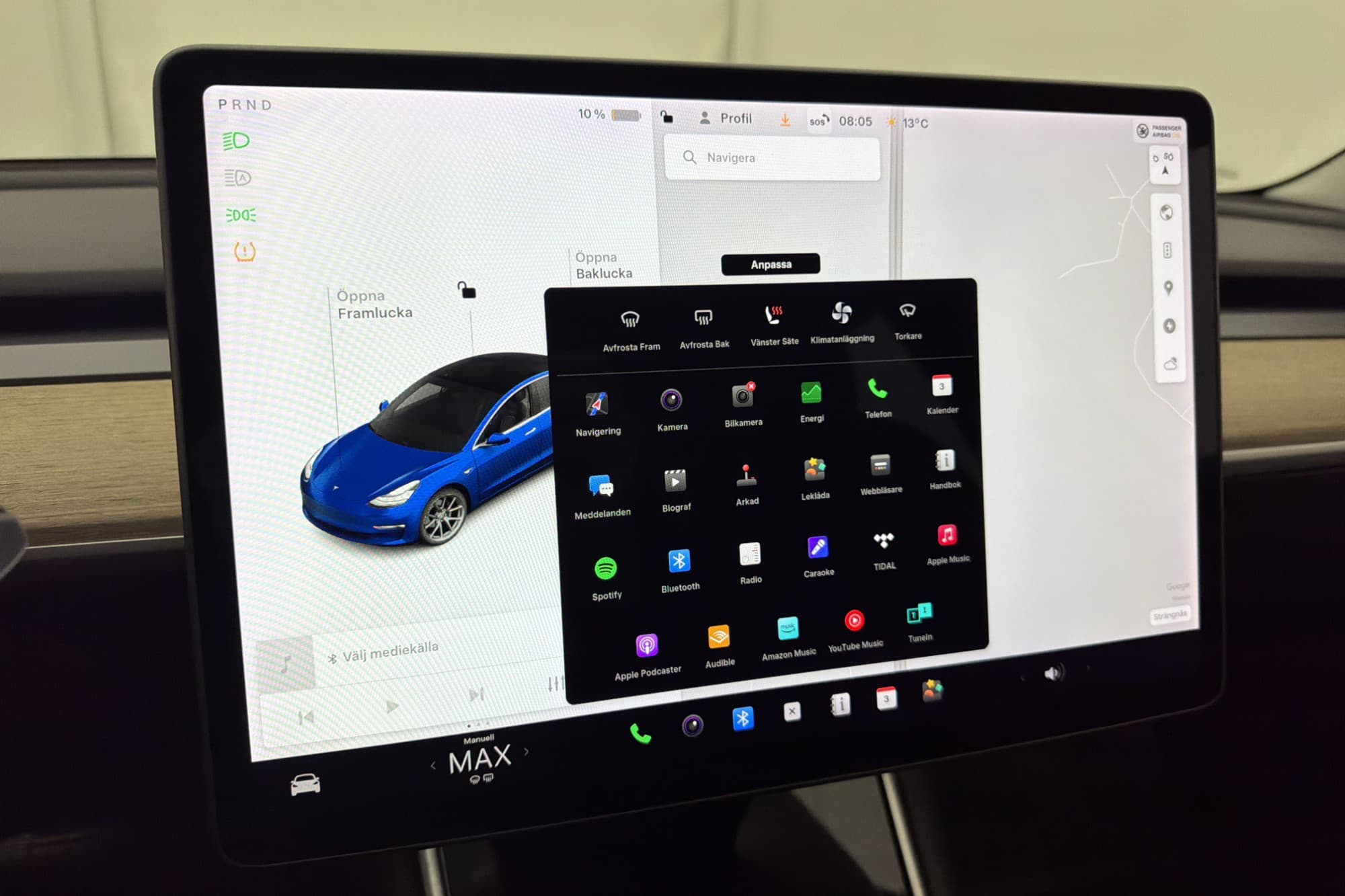 Tesla Model 3 Long Range AWD Autopilot Sv-Såld