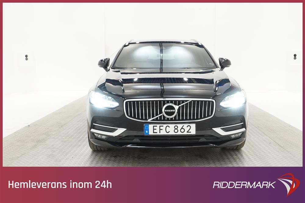 Volvo V90 D4 AWD 190hk Inscription VOC PDC Navi Drag Välserv