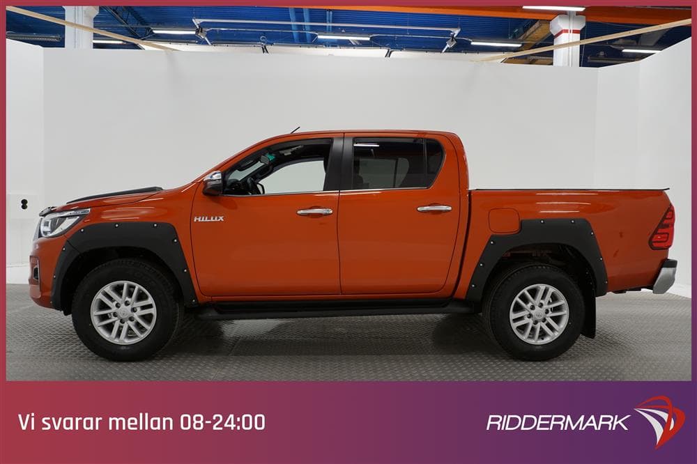 Toyota Hilux 2.4 D 4WD 150hk Ultimate Breddare Eu6 Aut