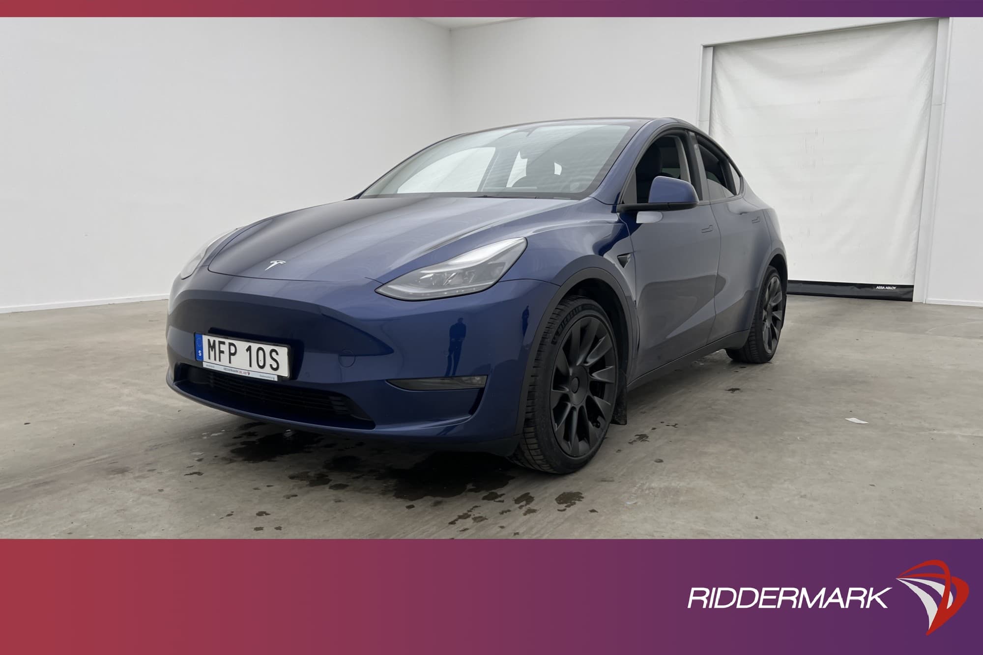 Tesla Model Y Long Range AWD FSD Dragkrok Svensksåld