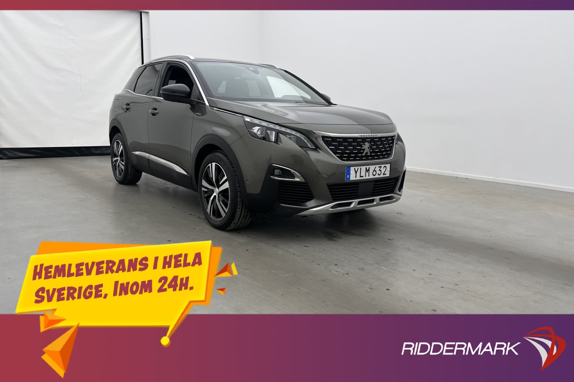 Peugeot 3008 1.6 THP 165hk GT-Line Dragkrok P-Sensorer