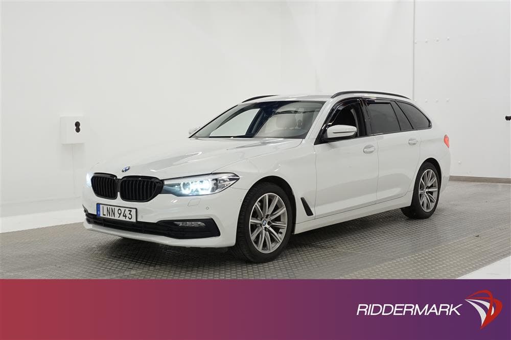 BMW 520d Touring 190hk Sport-line Navi Kamera Drag 0,47l/mil