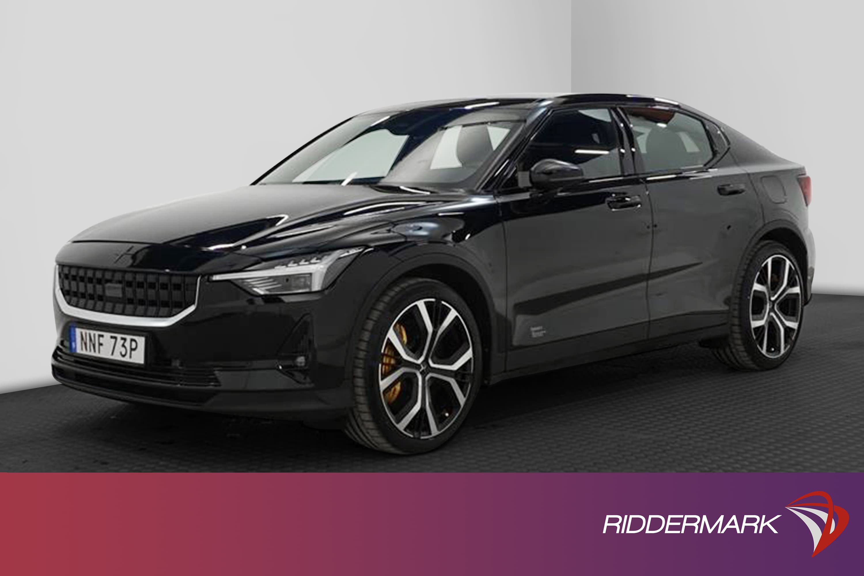 Polestar 2 Long Range AWD 408hk Performance P-Värm Pano 360°
