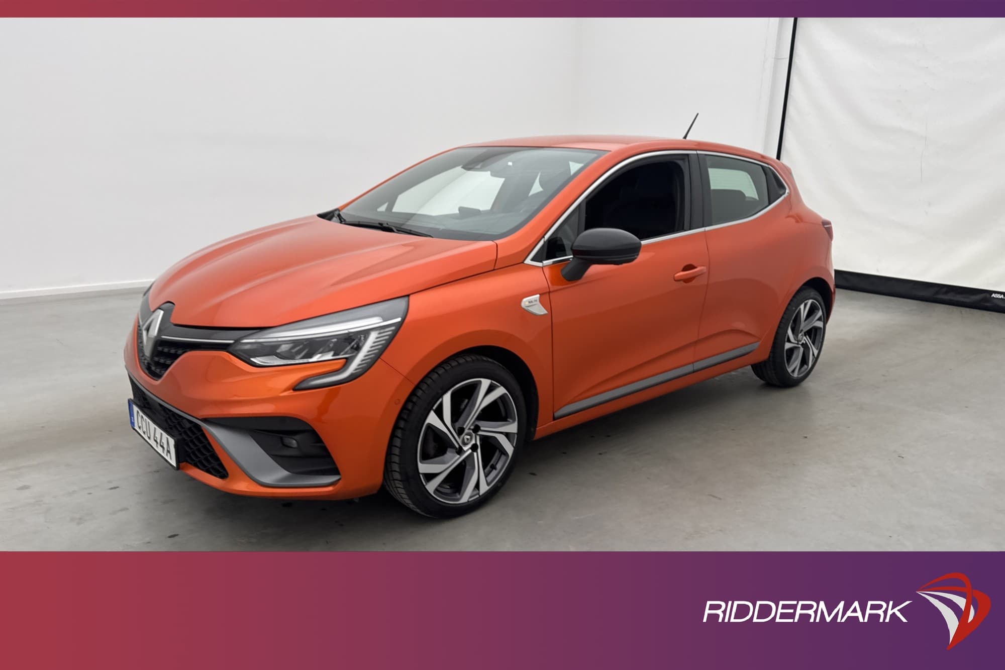 Renault Clio TCe 130hk R.S. Line 360° Navigation Halvskinn
