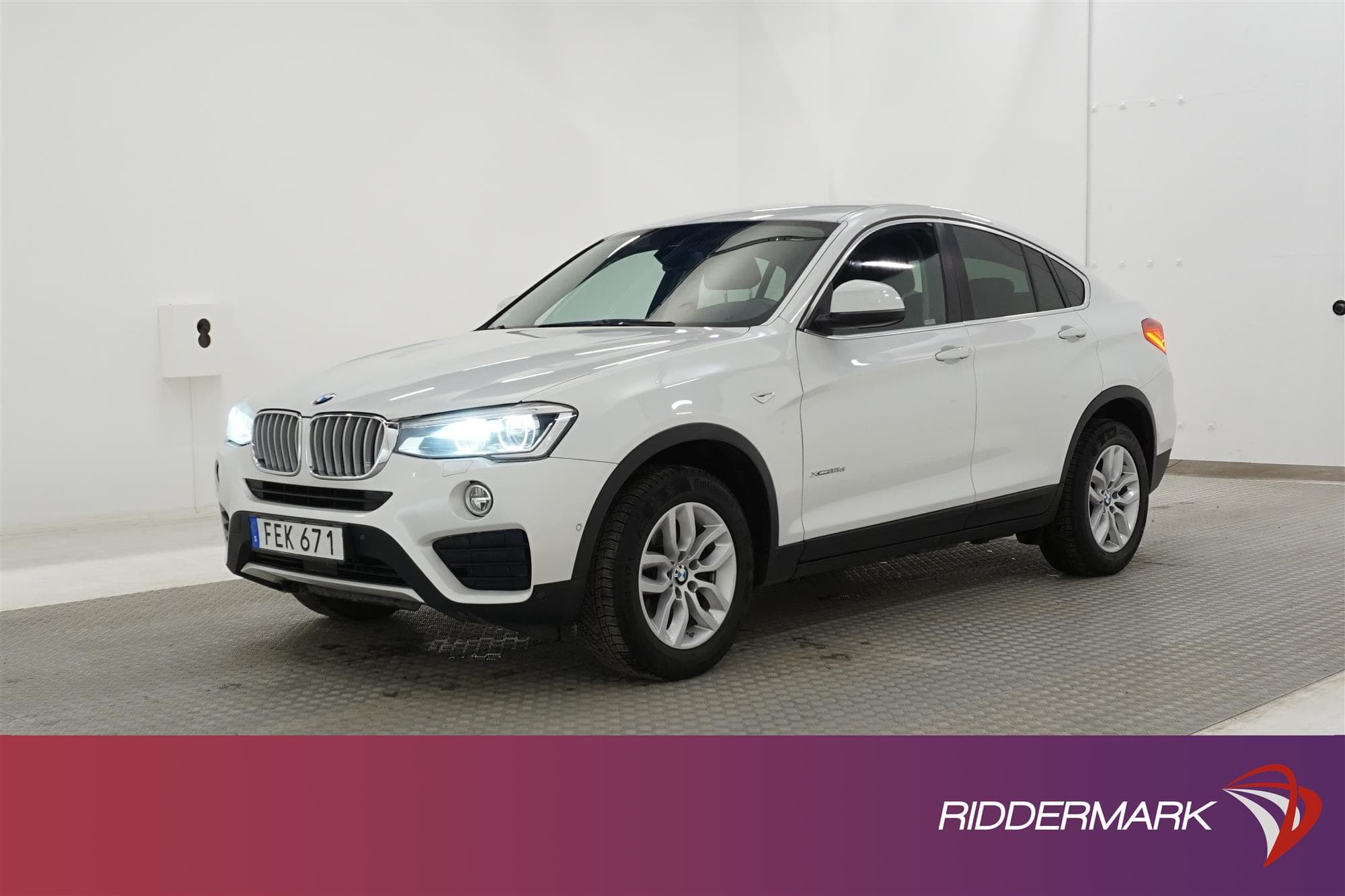 BMW X4 xDrive35d 313hk Navi