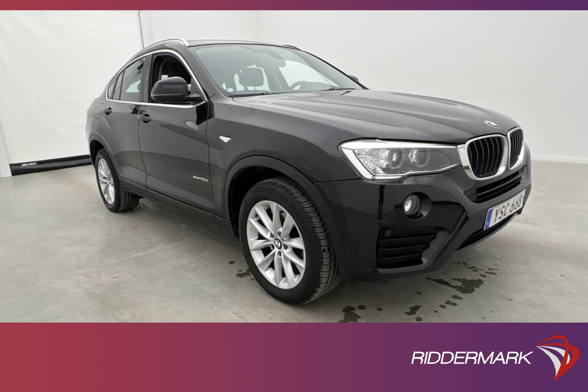 BMW X4 xDrive20d 190hk Taklucka H/K M&K-Värm Navi Dragkrok