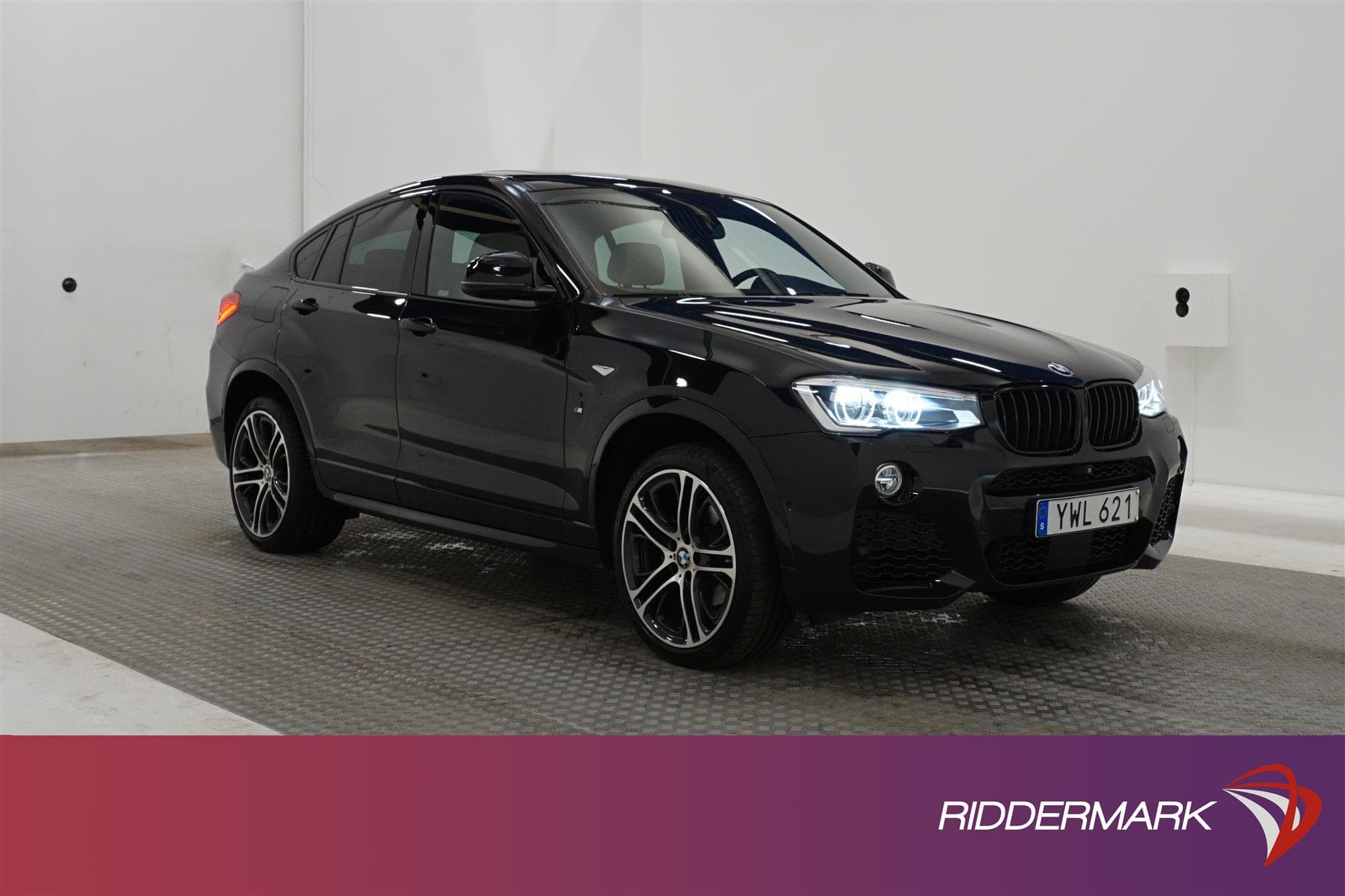 BMW X4  xDrive35d 313hk M Sport 1 Brukare T-Lucka HUD D-Värm