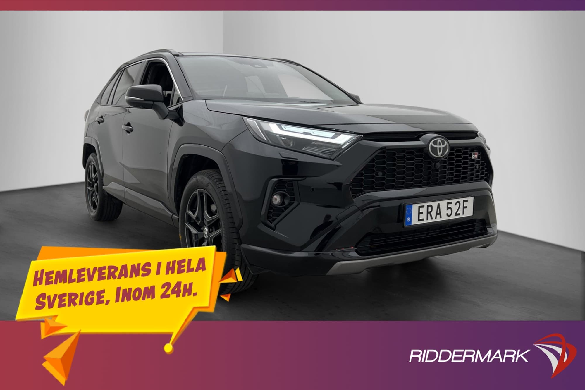 Toyota RAV4 Hybrid AWD 222hk GR Sport Pano Drag Kamera JBL