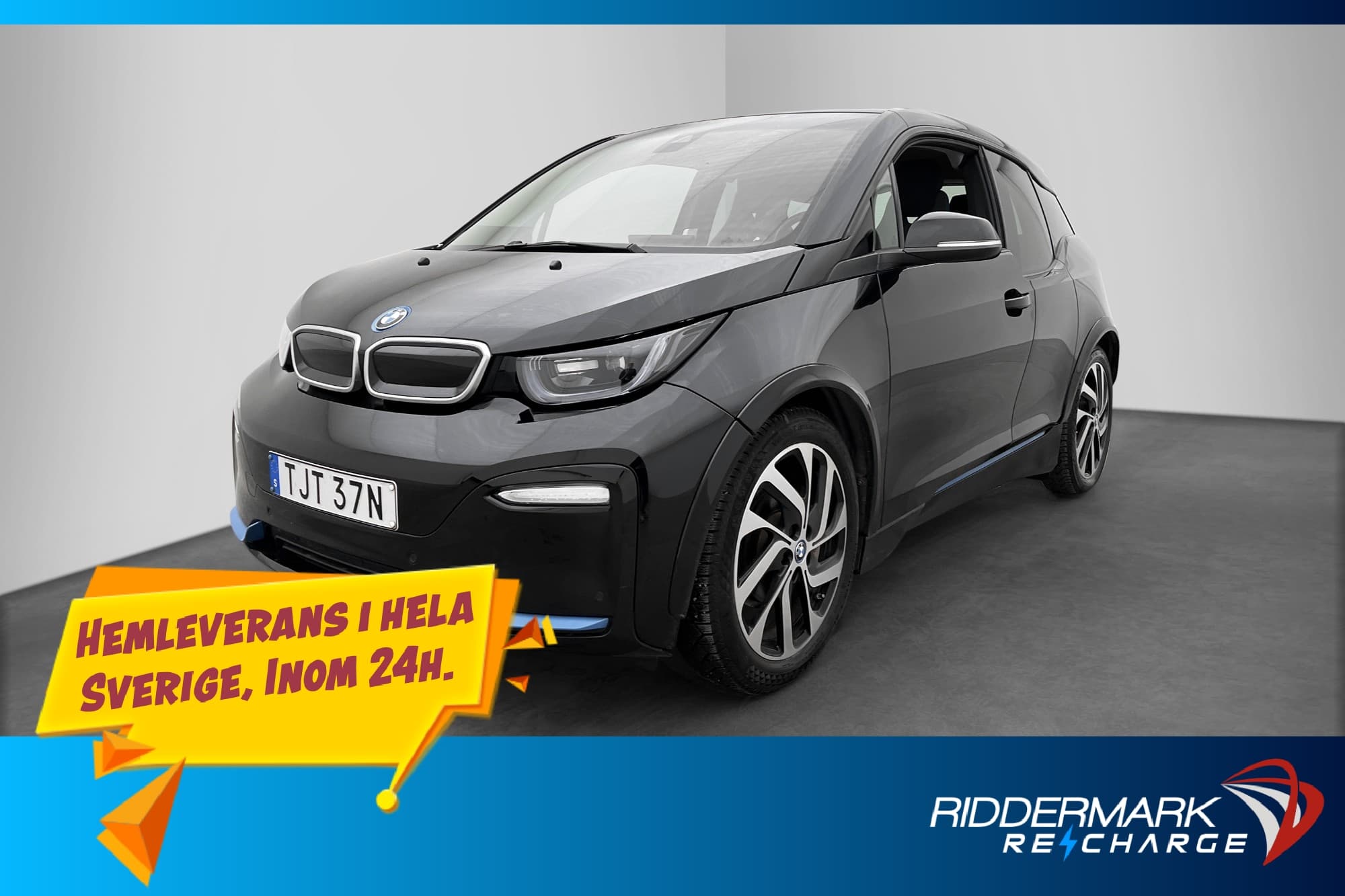 BMW i3s 120 Ah Comfort Advanced Värmare Kamera Navi MOMS