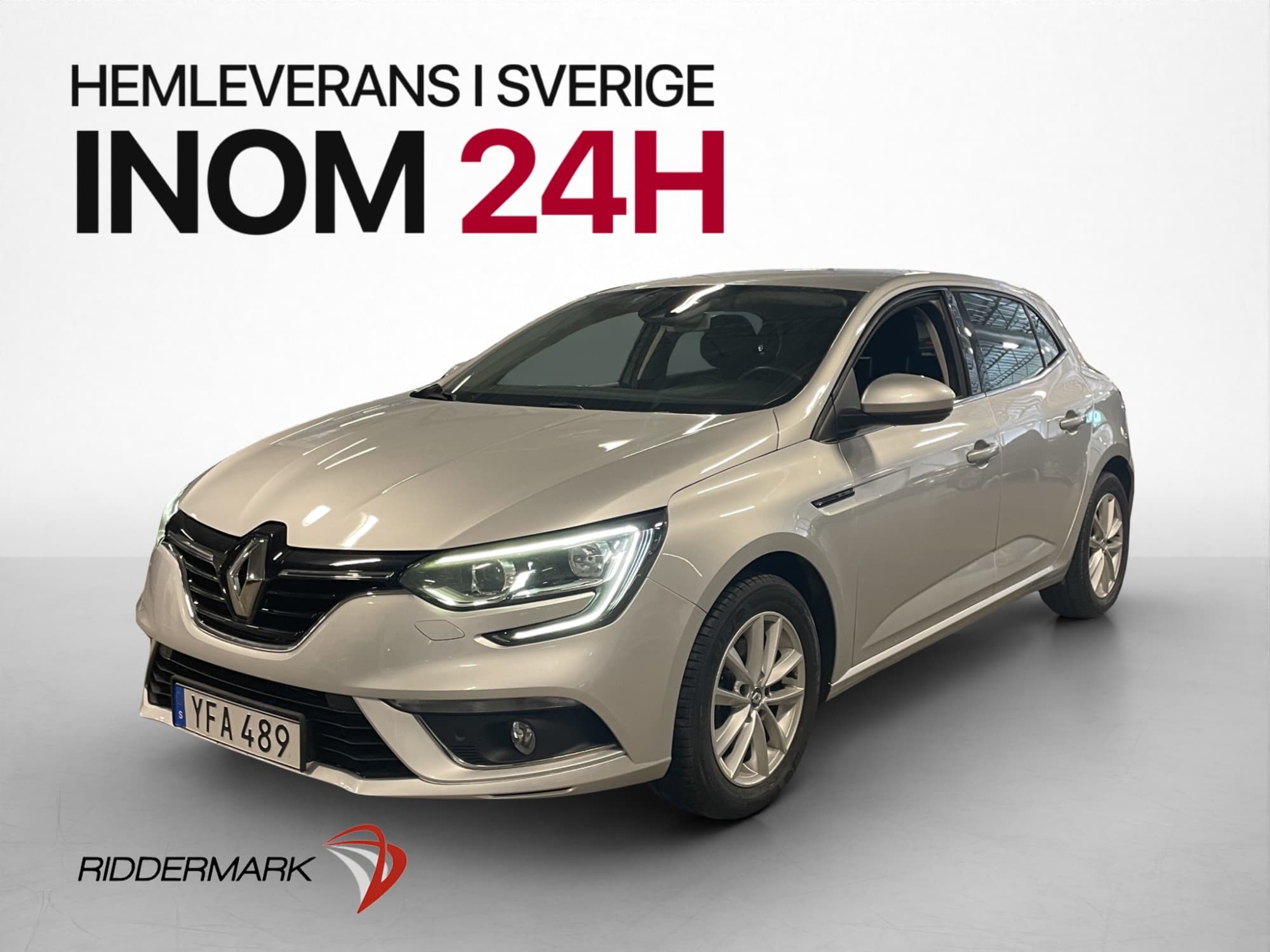 Renault Mégane 1.2 TCe 132hk Zen Navi P-Sensorer Låg-Skatt