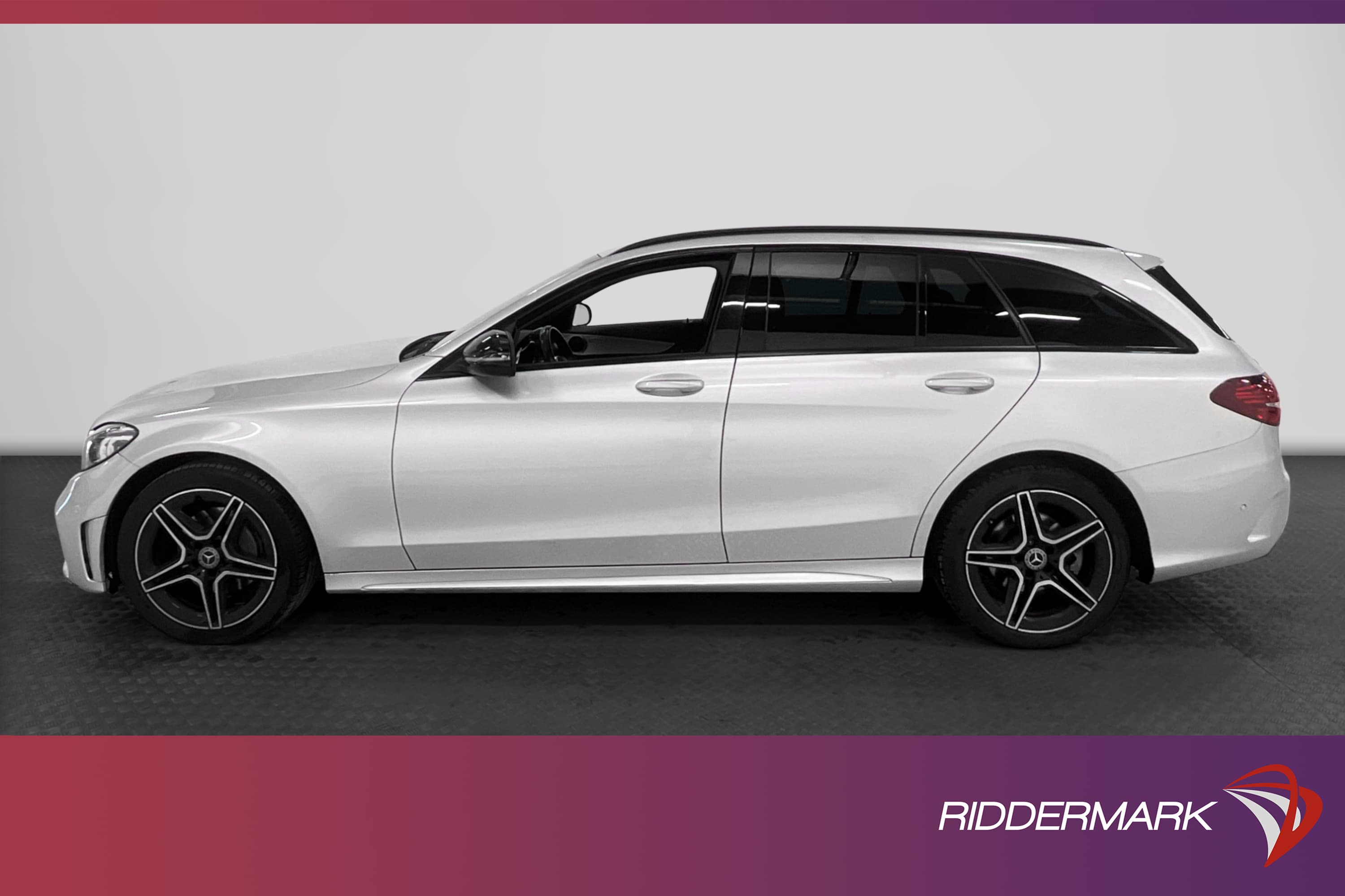 Mercedes-Benz C 220 d 4M 194hk AMG Navi D-värm B-kam Drag