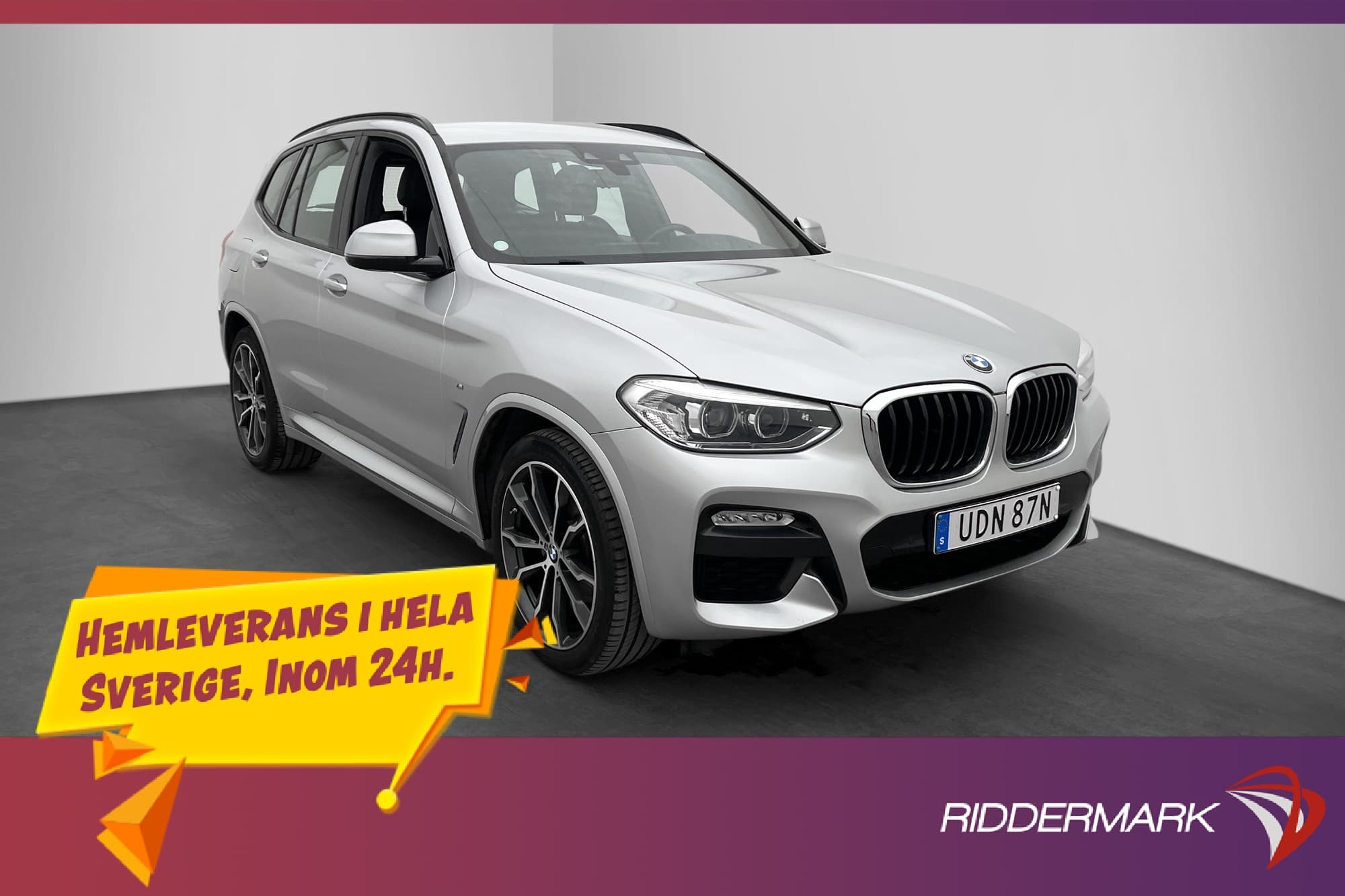 BMW X3 xDrive20d M Sport Värmare Dragkrok Ambient Carplay