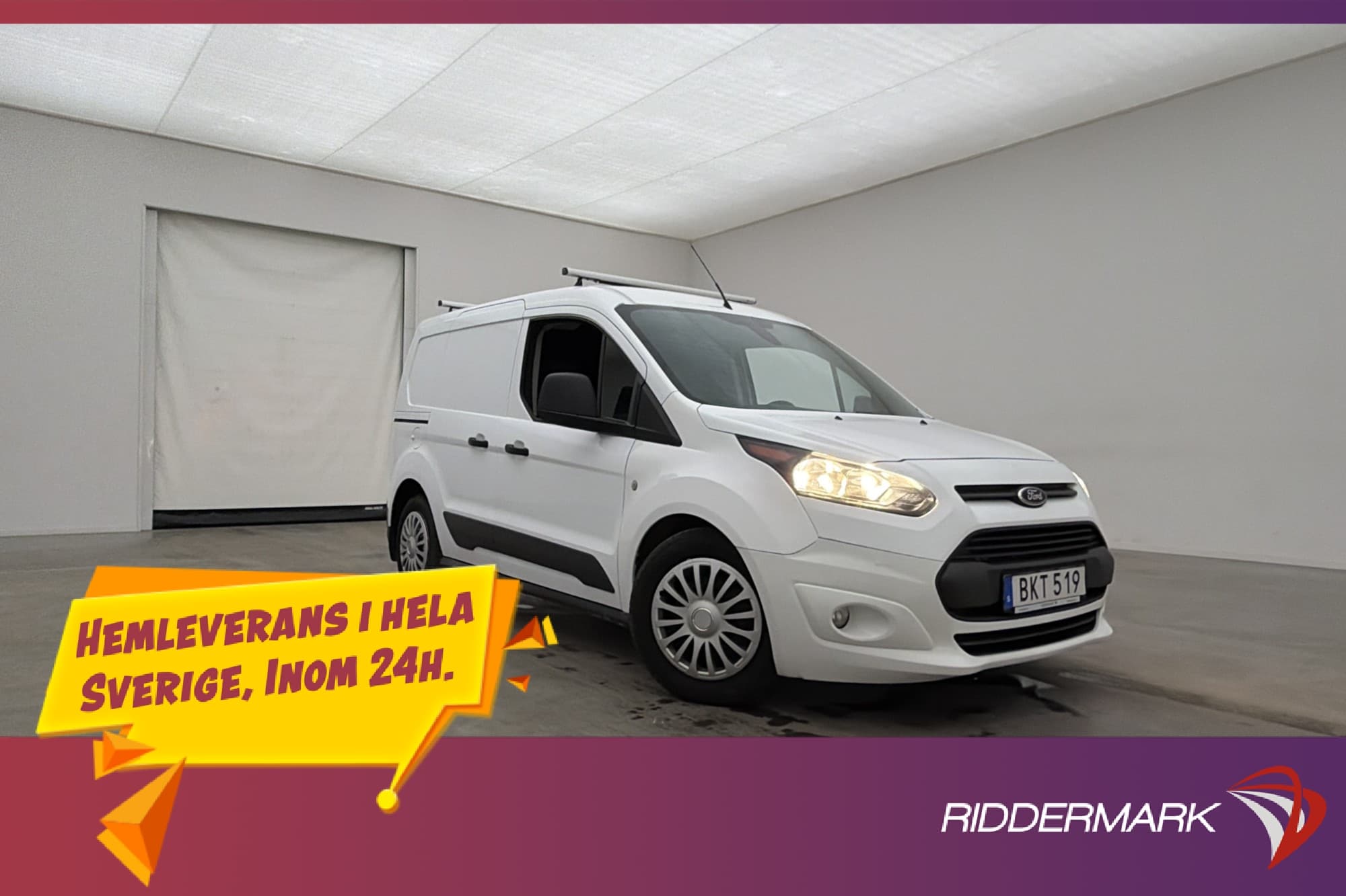 Ford Transit Connect 220 Ny-Kamrem Värmare Drag B-Kamera