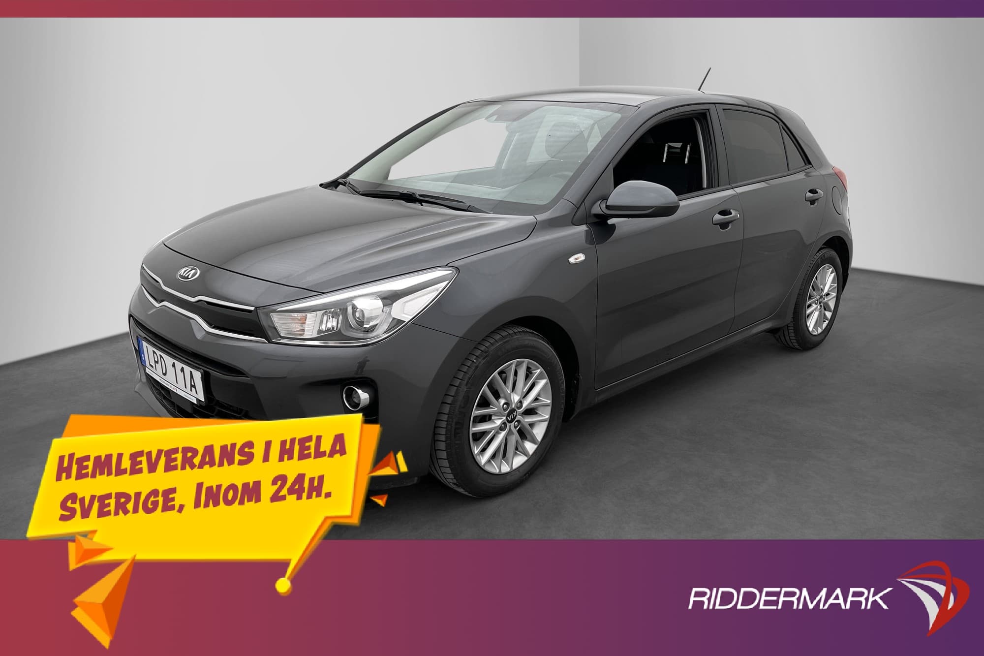 Kia Rio 5-dörrar 1.0 T-GDI Advanced Plus Kamera Rattvärme