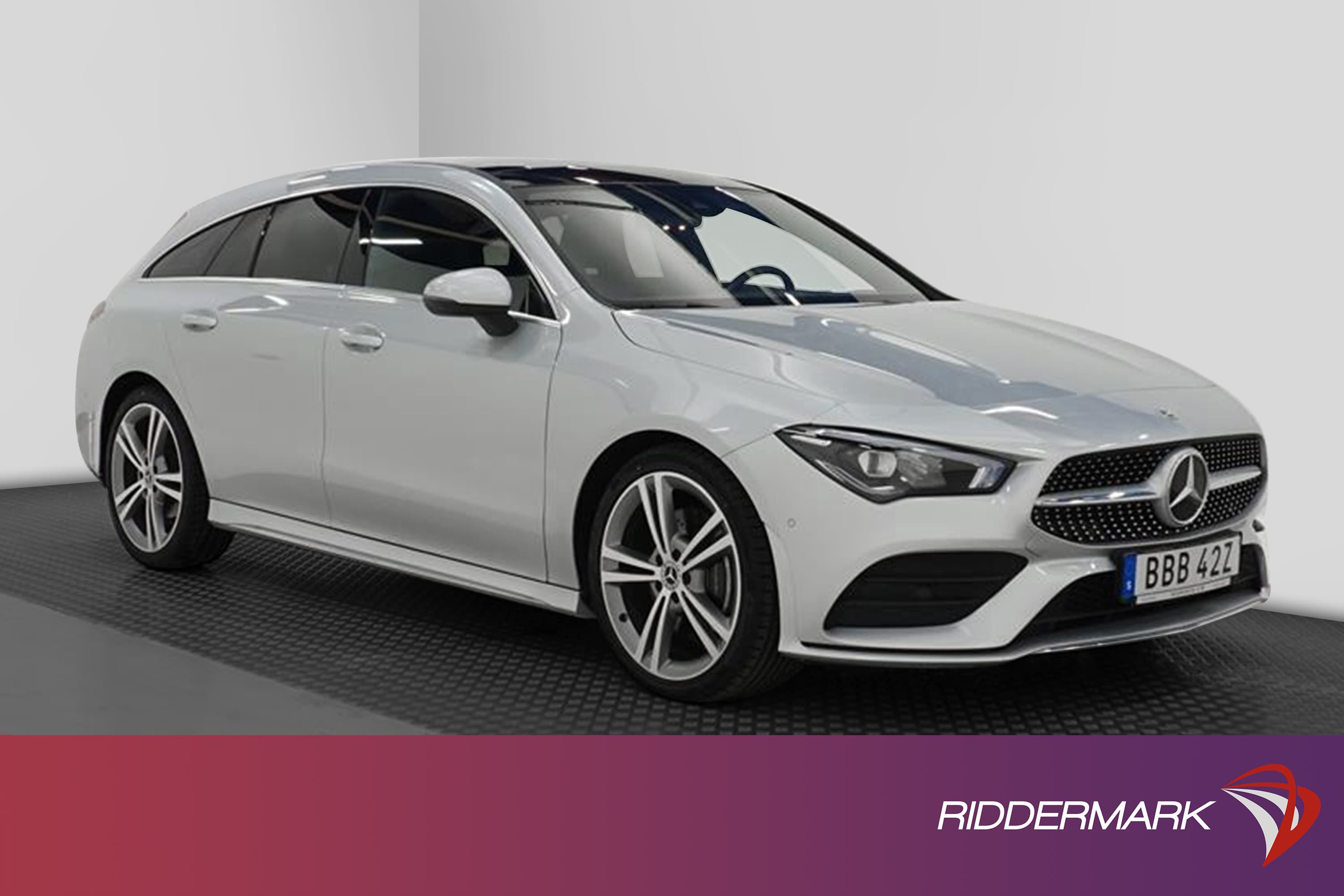 Mercedes-Benz CLA 200 d 150hk AMG Widescreen Pano Navi B-Kamexteriör