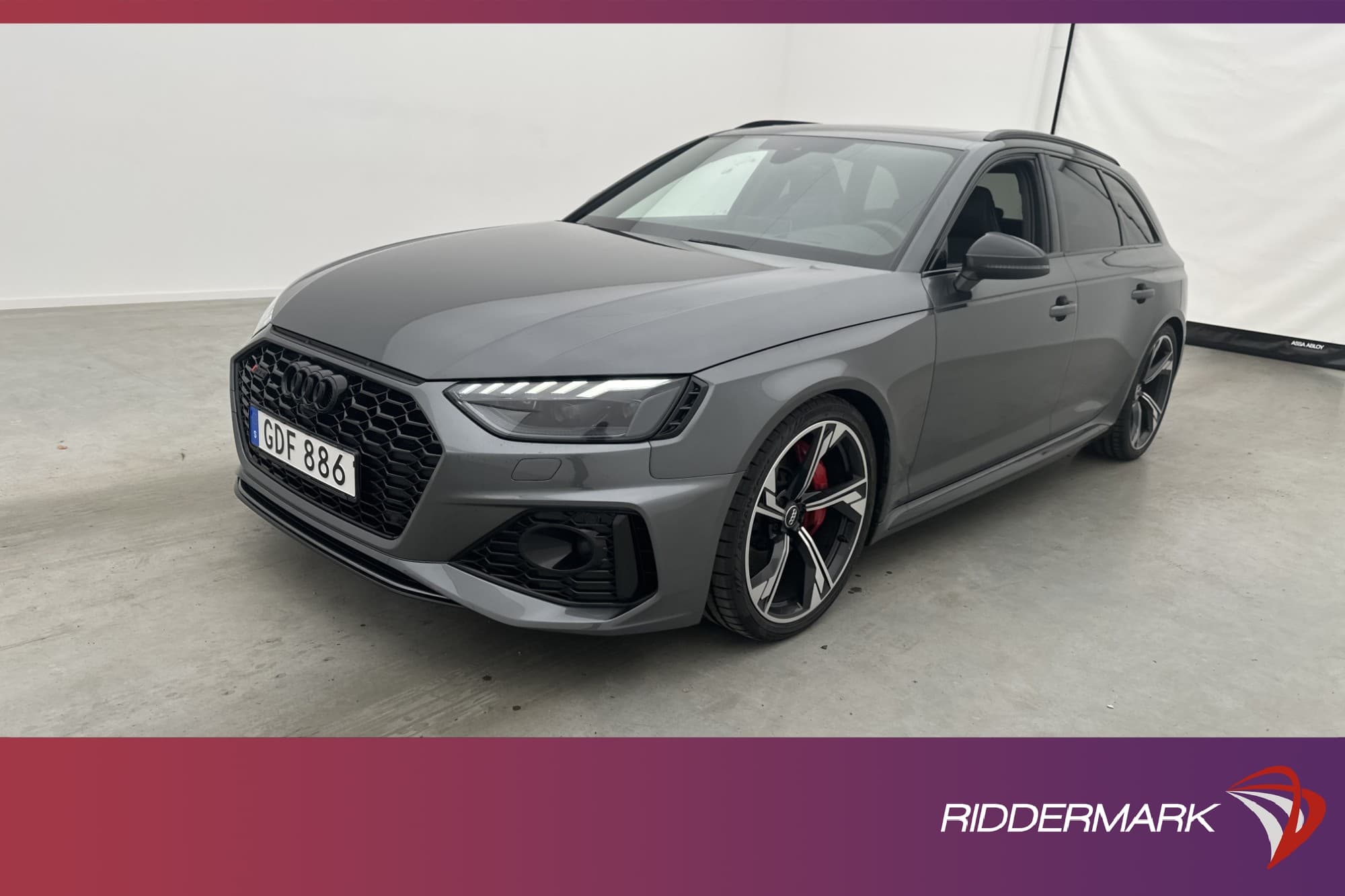 Audi RS 4 Quattro 450hk RS-Design B&O Panorama Milltek Drag