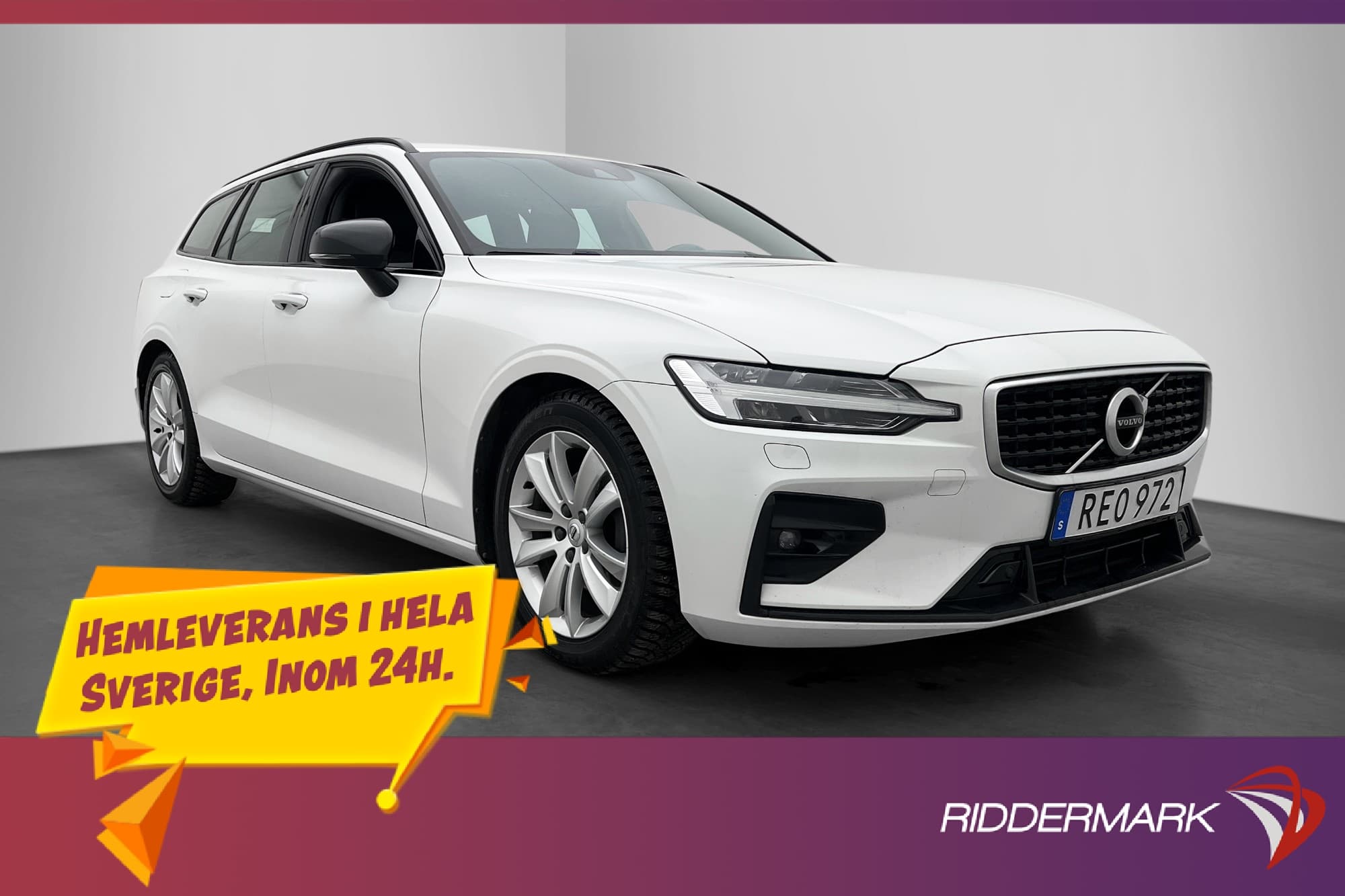 Volvo V60 D3 R-Design Värm Adapt-fart CarPlay Keyless VOC