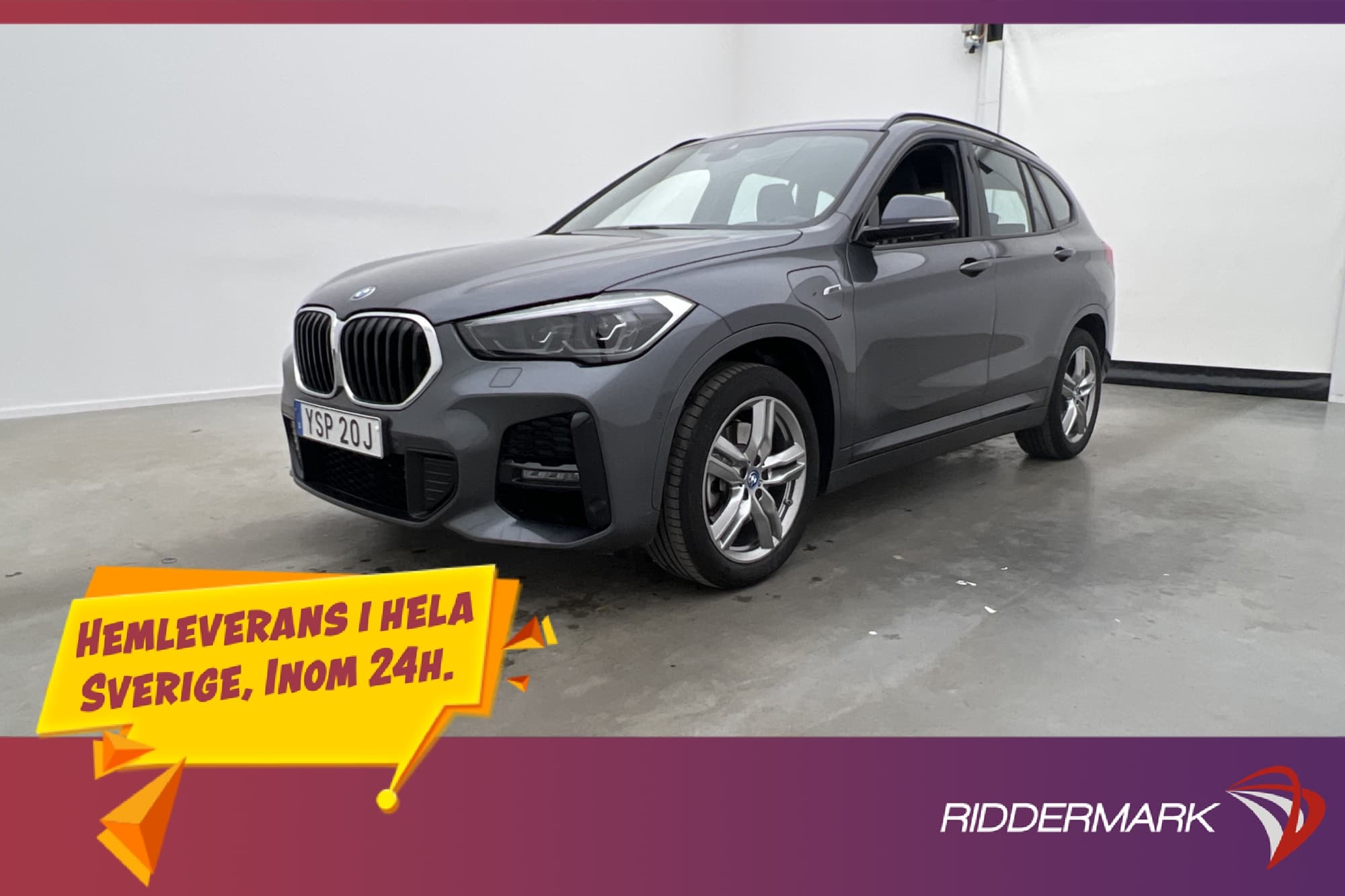 BMW X1 xDrive25e 220hk M Sport Head-Up HiFi Kamera Drag MOMS