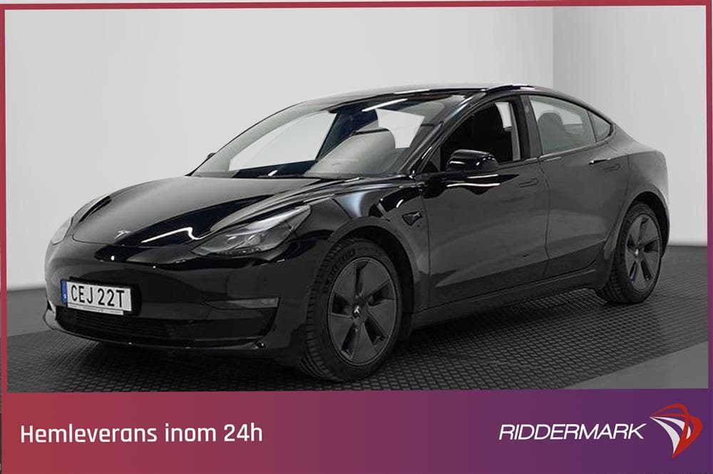 Tesla Model 3 Long Range AWD 440hk Svensksåld Premiumexteriör