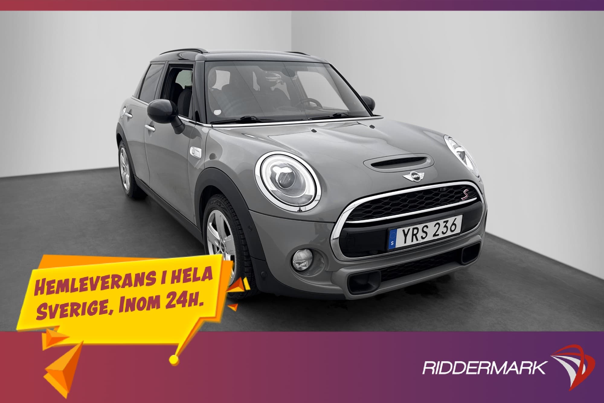 MINI Cooper S 192hk HUD Navi Sensorer Farthållare