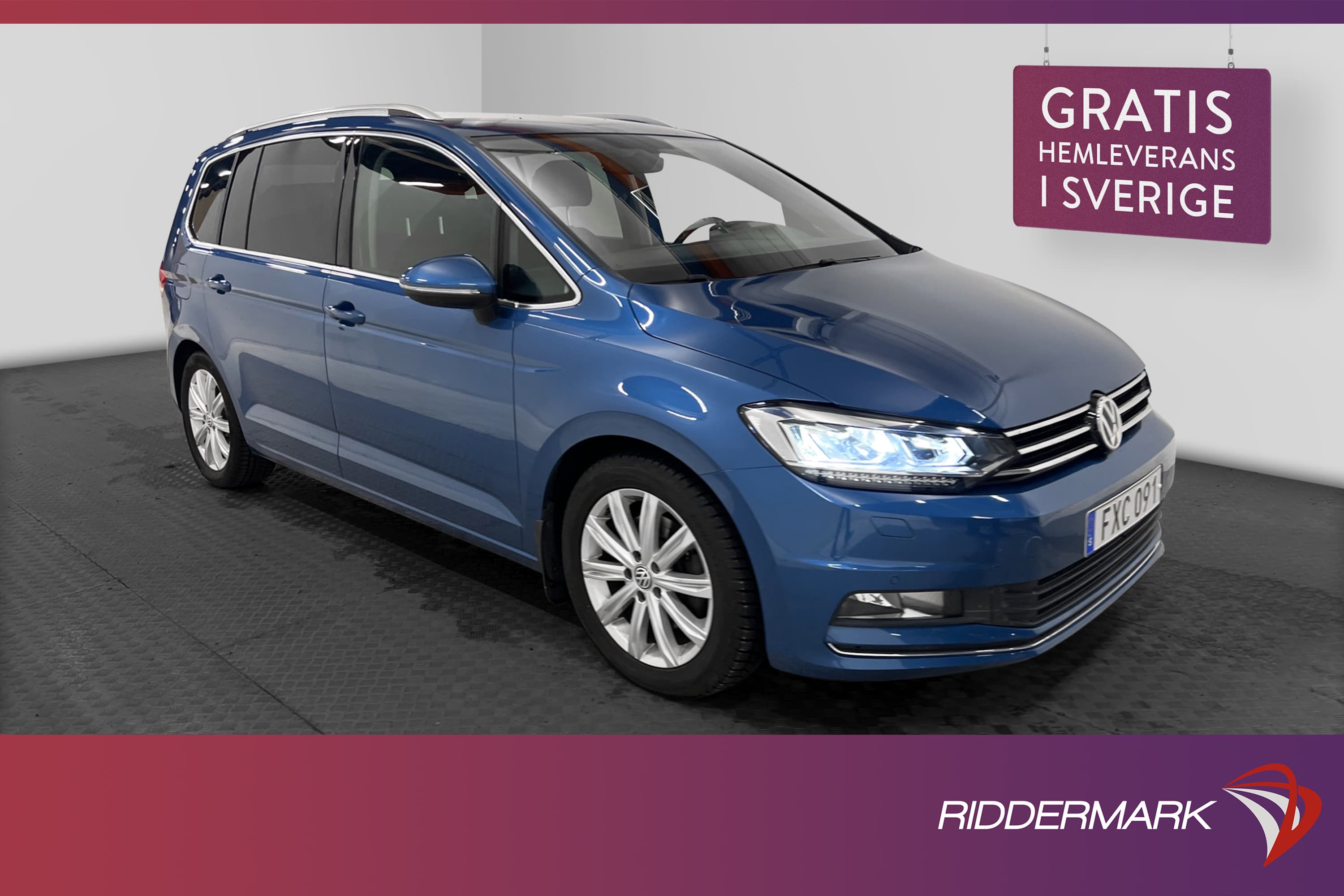 Volkswagen Touran TDI 190hk