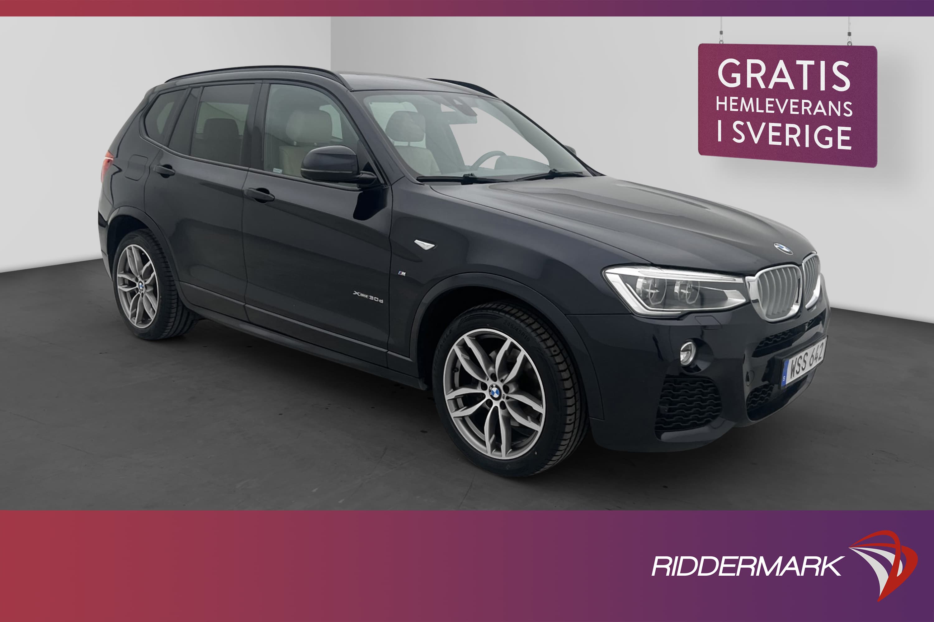 BMW X3 xDrive30d 258hk