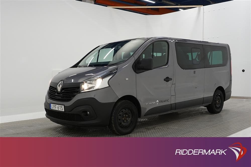 Renault Trafic Passenger 1.6 dCi 125hk Lång Värmare Moms