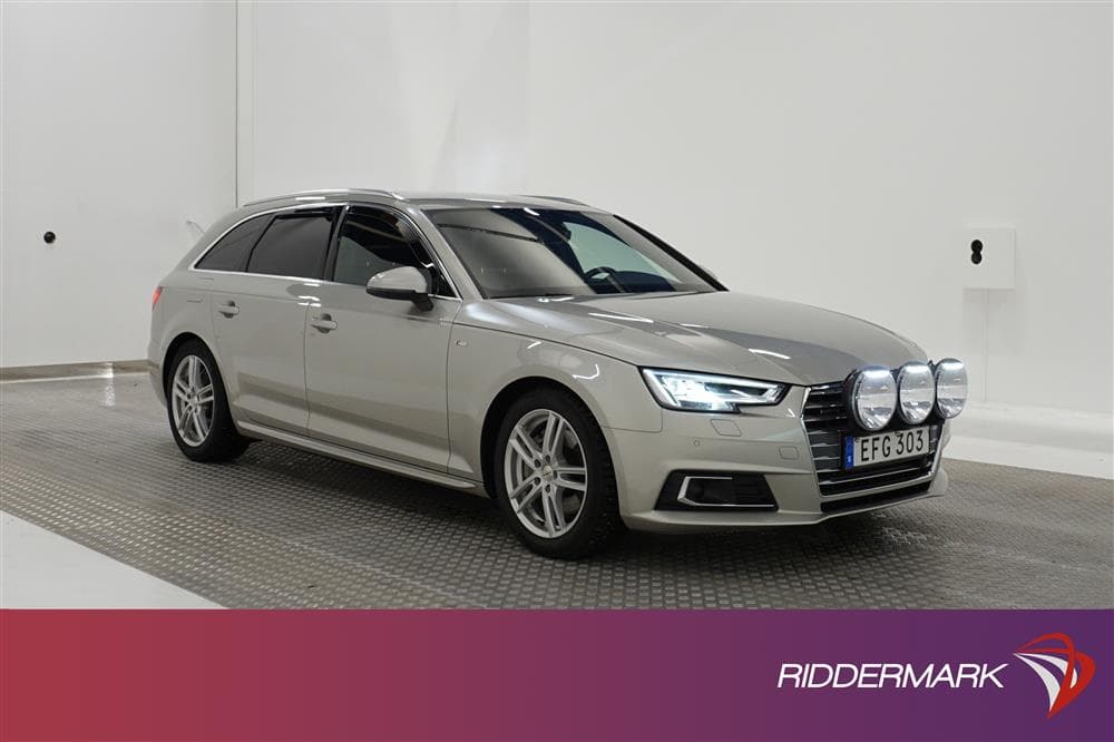 Audi A4 2.0 TDI 190hk Quattro S-Line