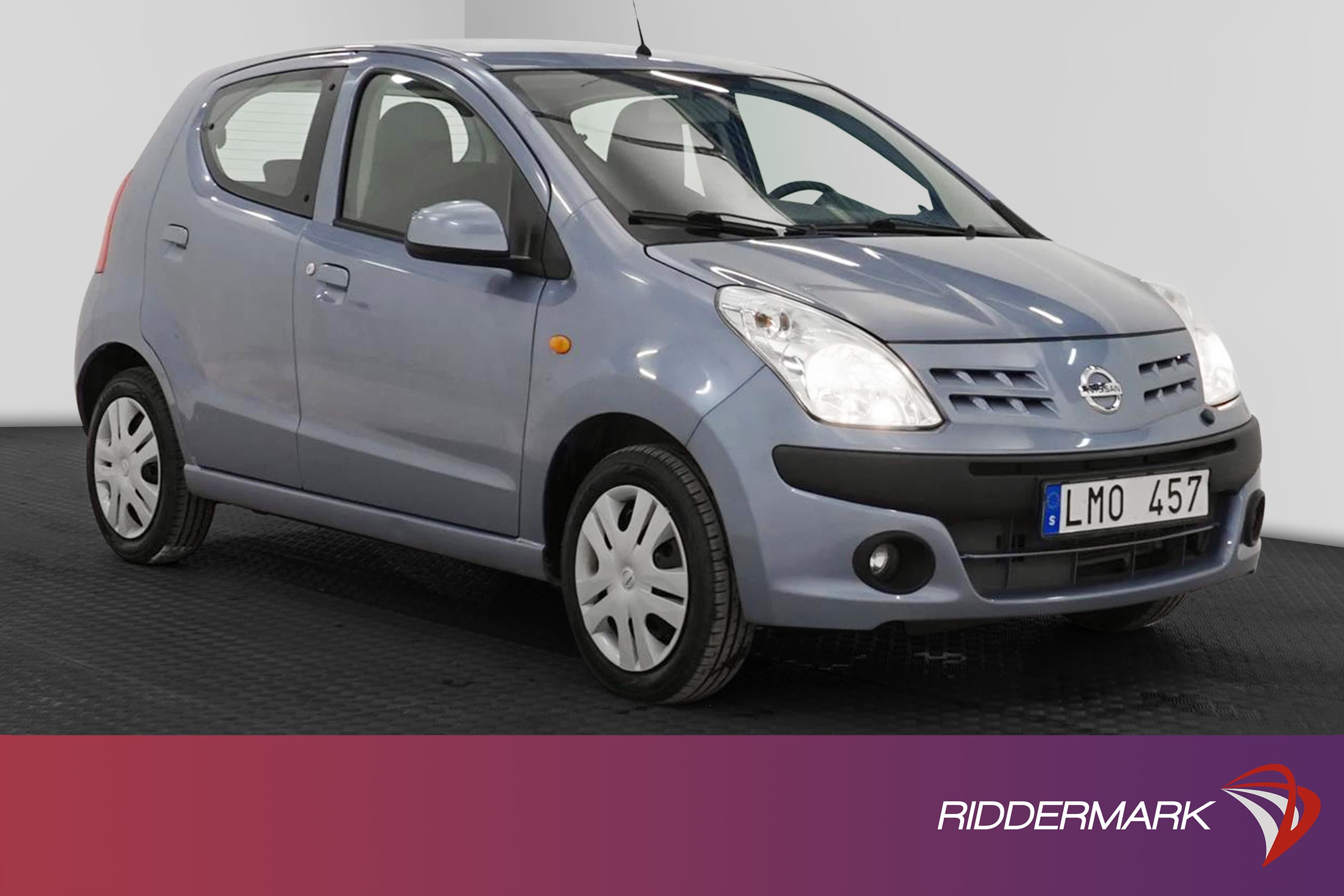 Nissan Pixo 1.0 68hk M&K-Värm 360kr Skatt Nyserv 0,38L/mil