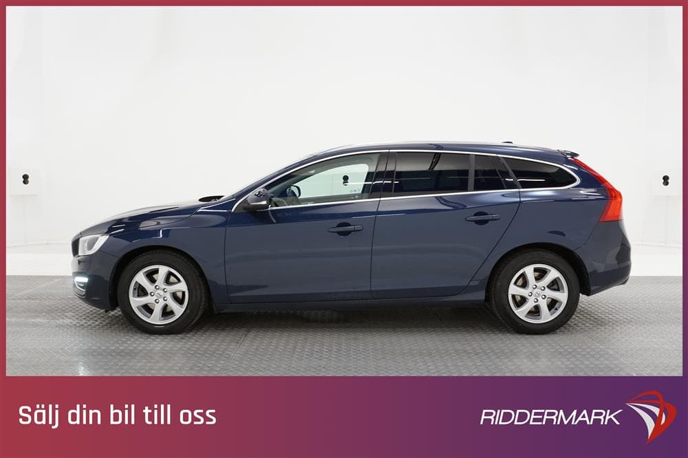 Volvo V60 D4 181hk Summum GPS D-värm Perf-sound Drag Välserv