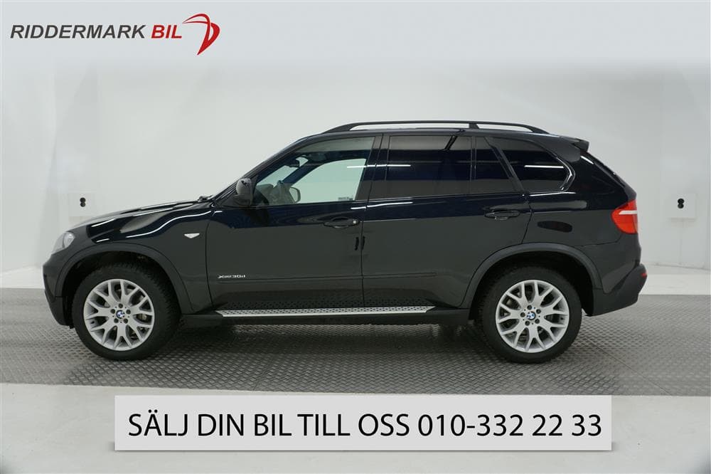 BMW X5 xDrive3.0d 235hk Navi Drag Skinn