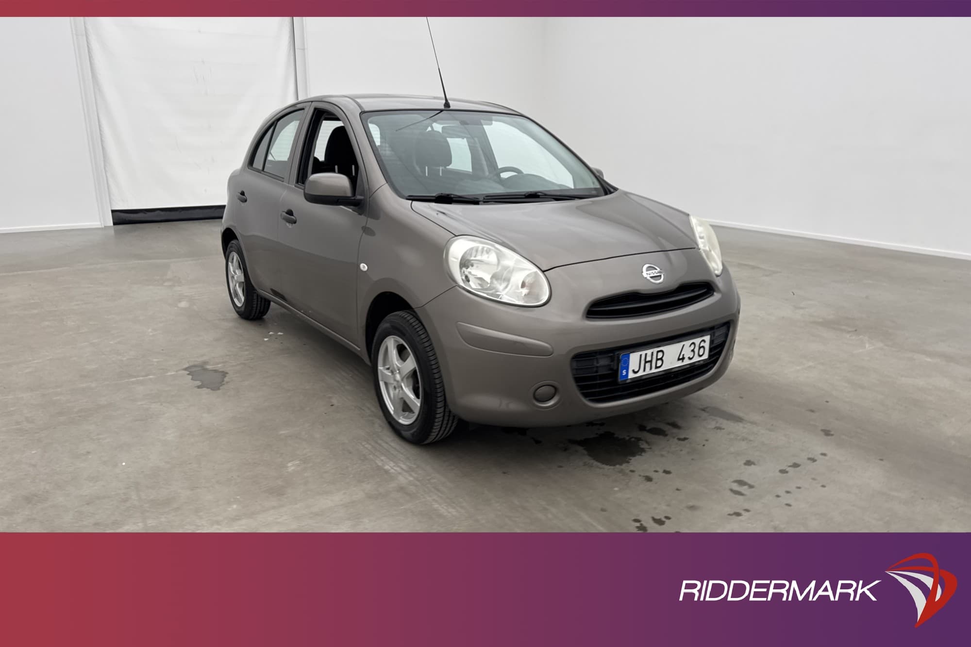Nissan Micra 5-dörrar 1.2 80hk En-Brukare Bluetooth 0,5l/mil
